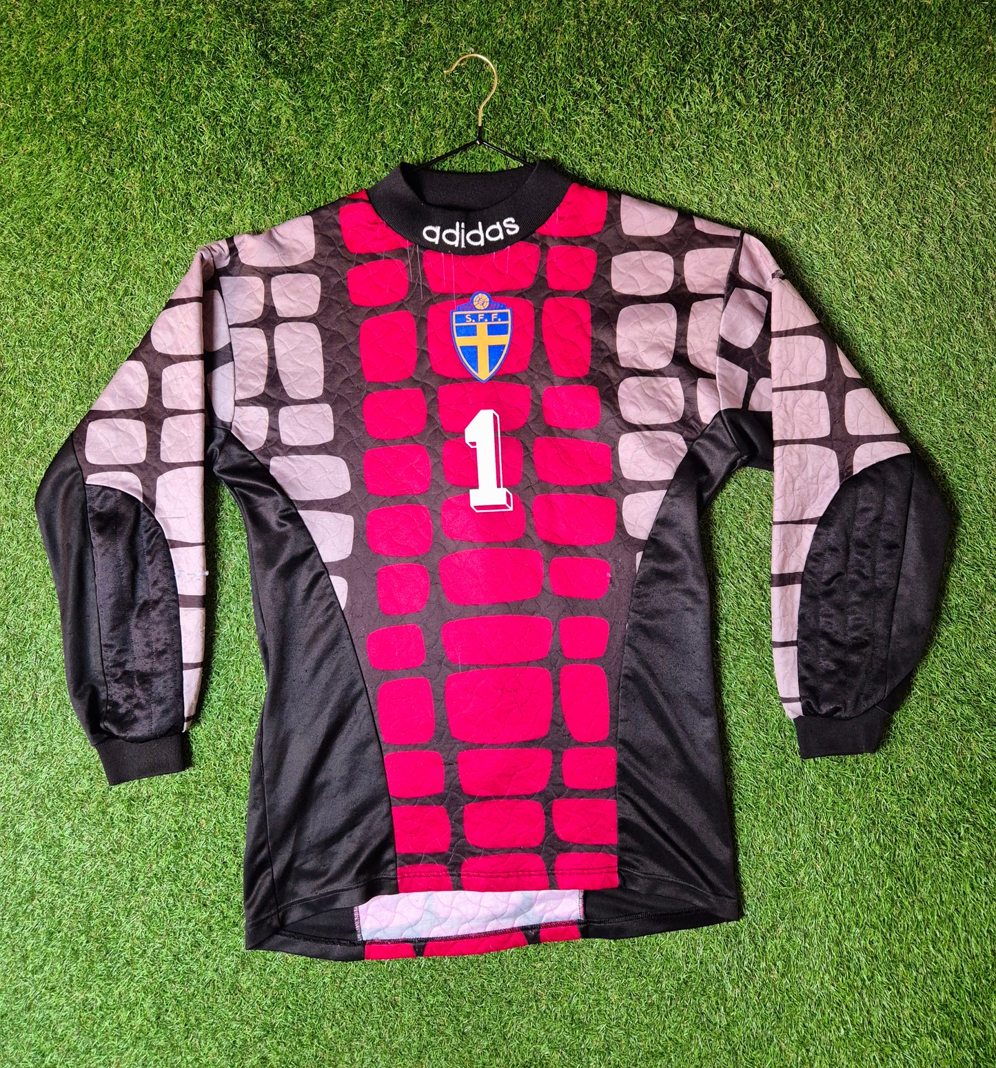 Schweden - Trikot - WM 1994 - Torwart - Ravelli - 176 (S/M)