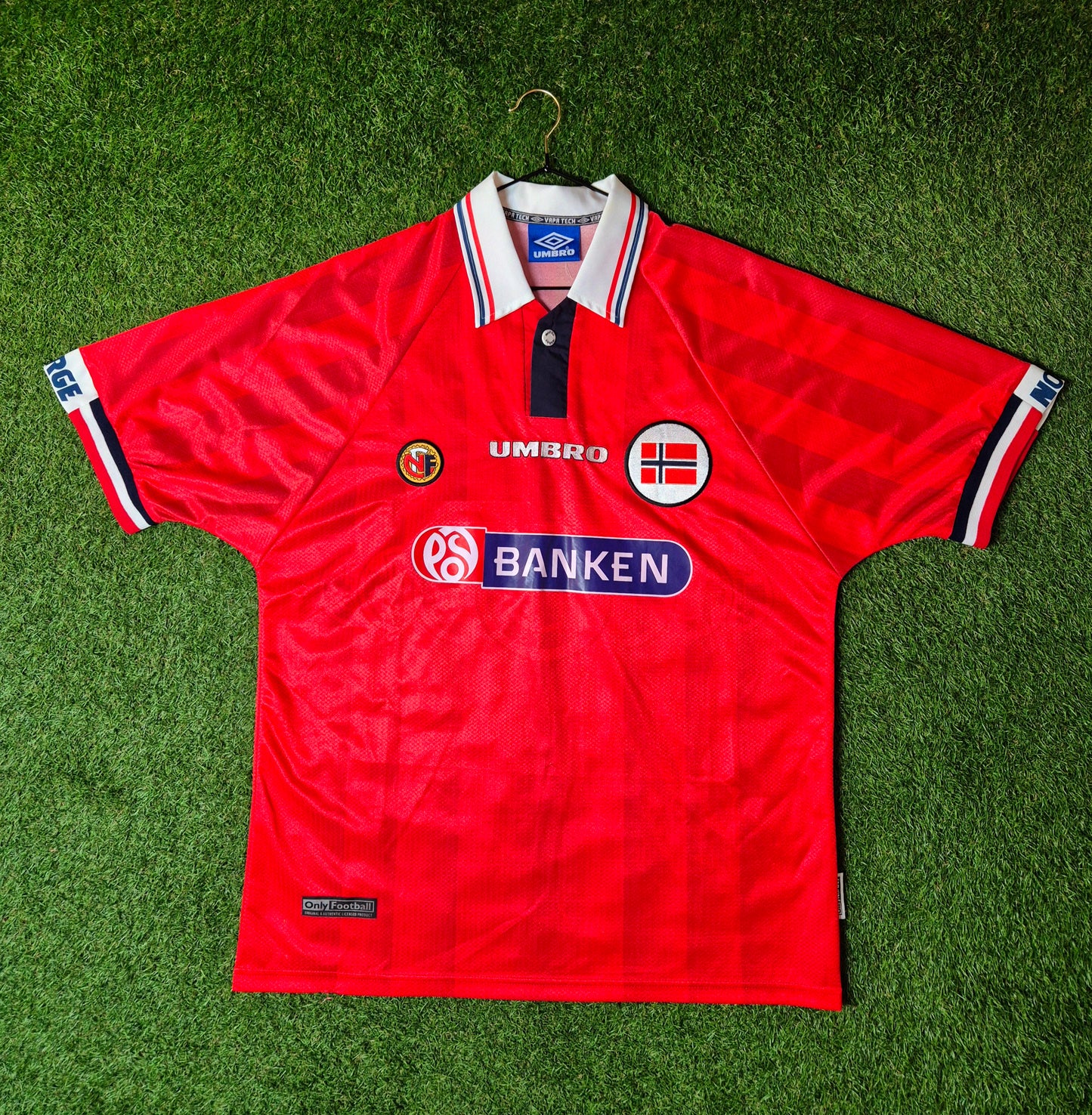 Norwegen - Umbro Trikot - 1998/2000 - Heim - L