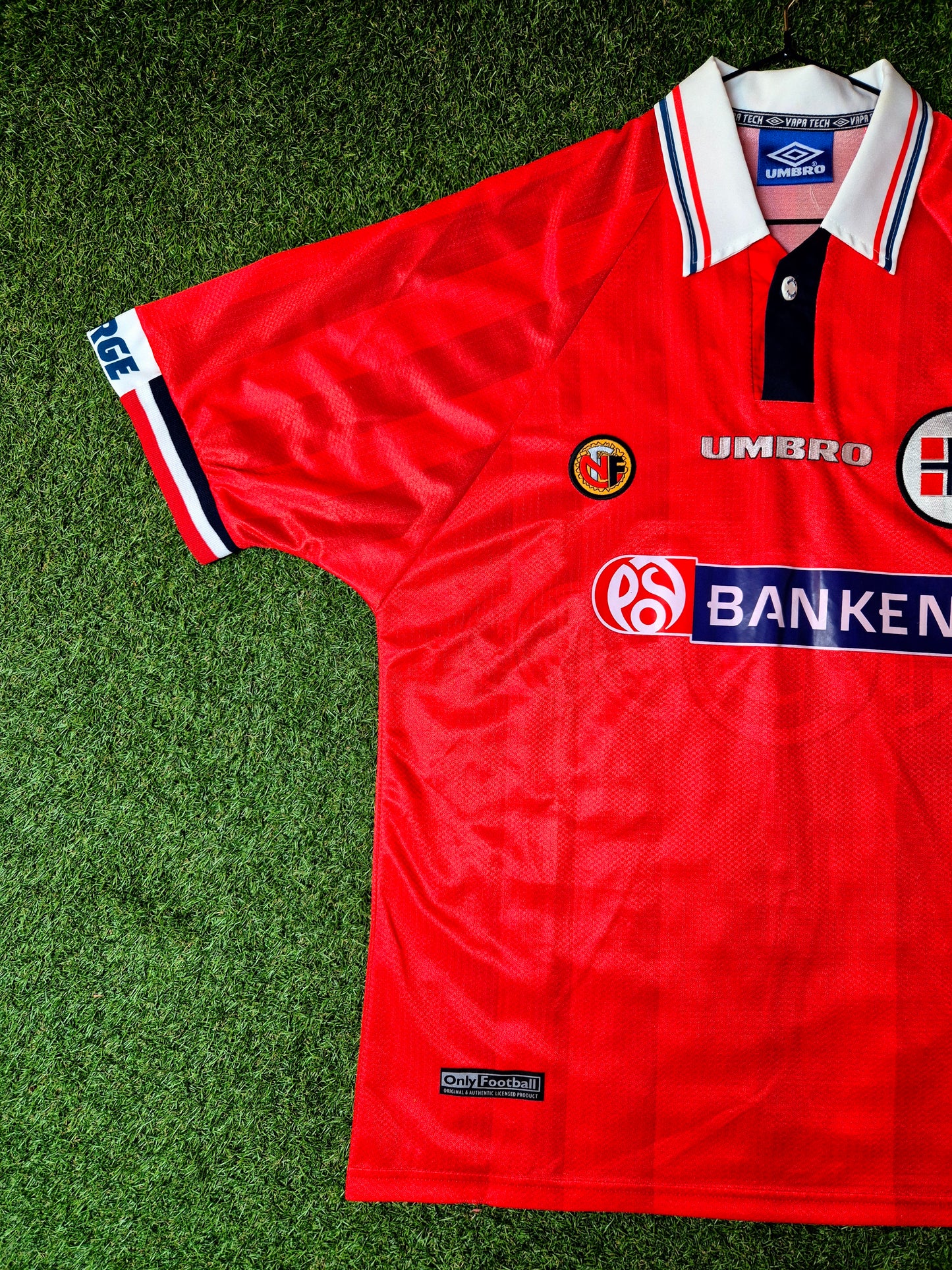 Norwegen - Umbro Trikot - 1998/2000 - Heim - L