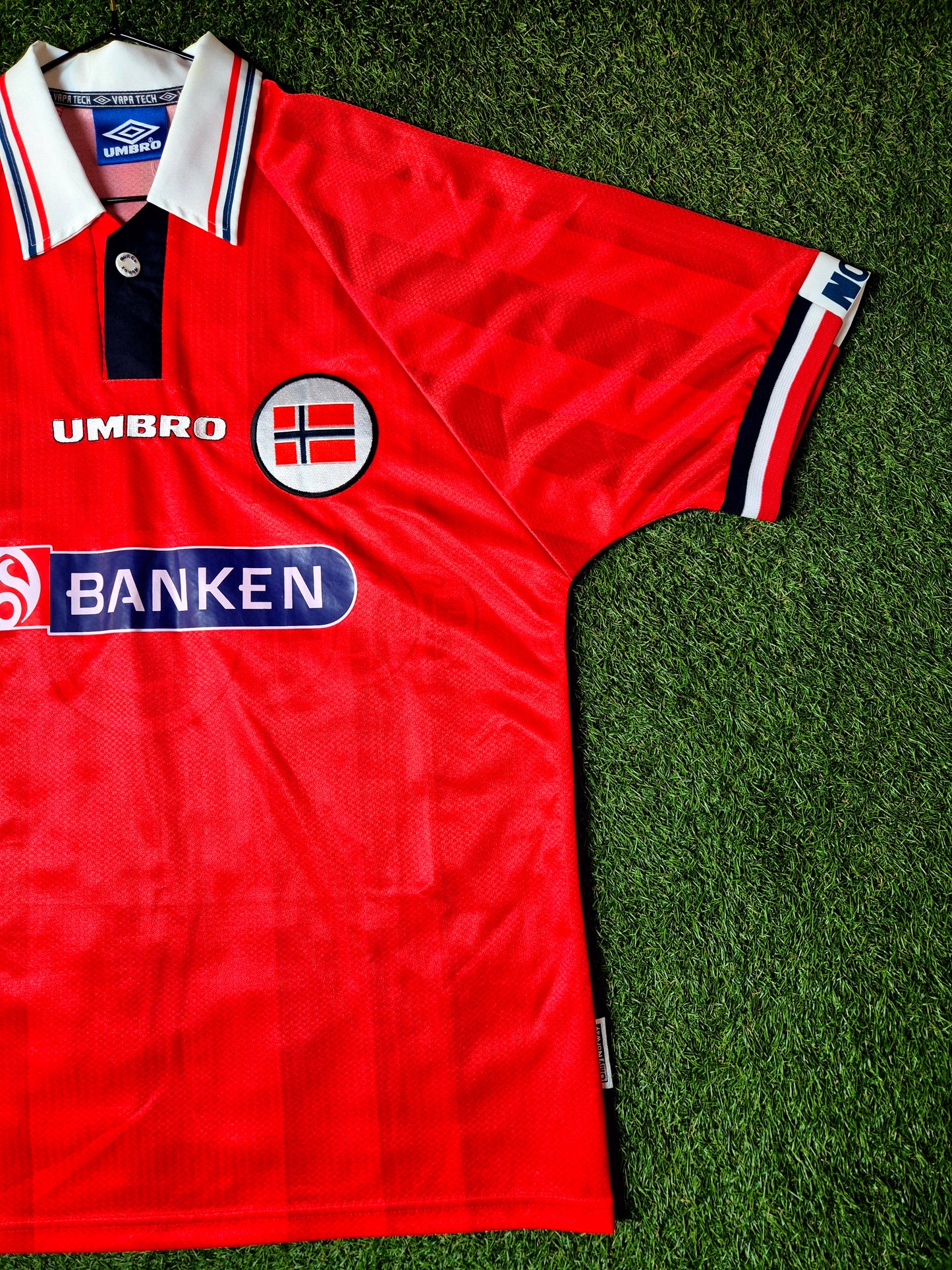 Norwegen - Umbro Trikot - 1998/2000 - Heim - L