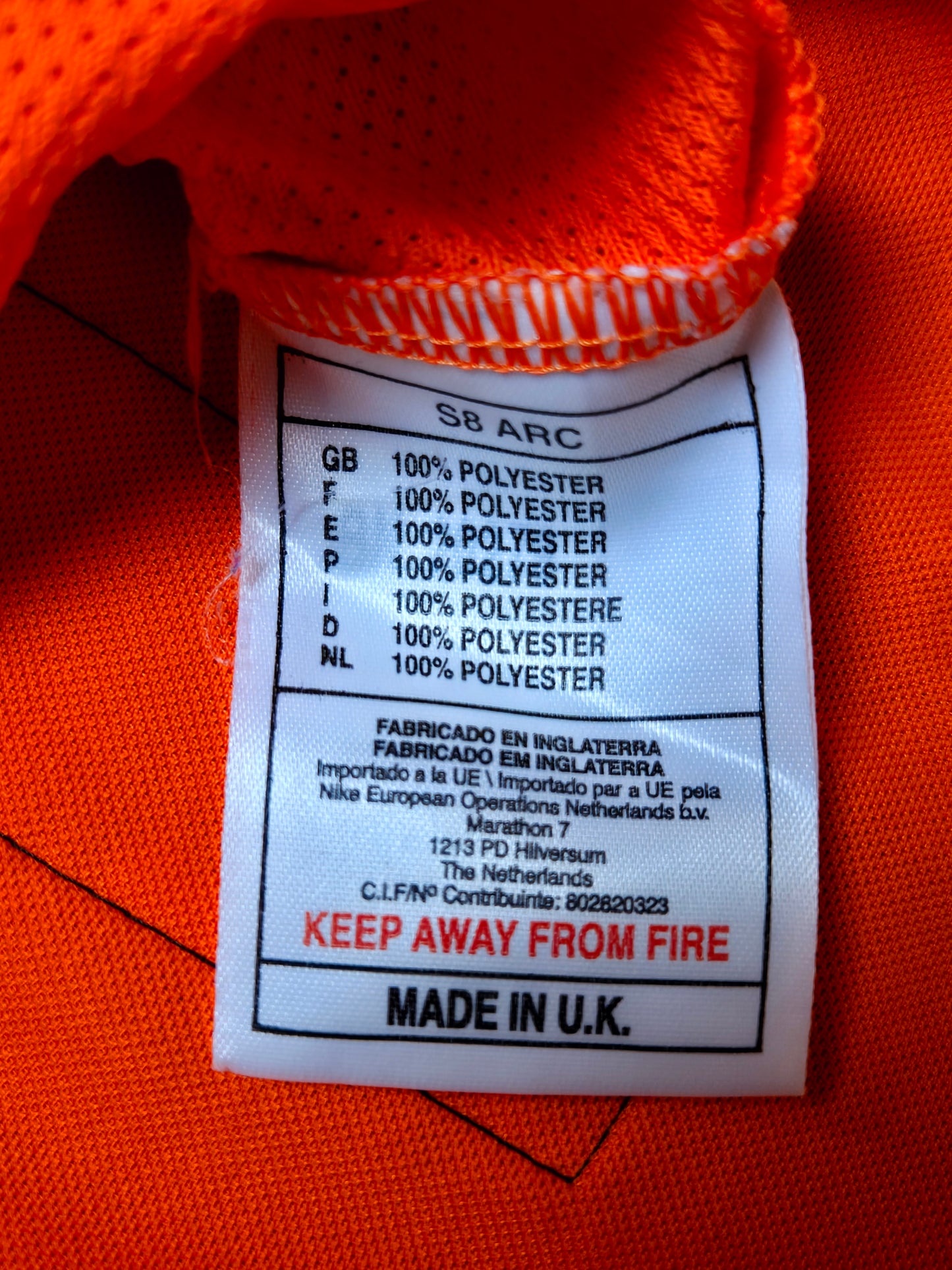 Holland - Nike Trikot - 1998/2000 - Heim - Bergkamp - XL