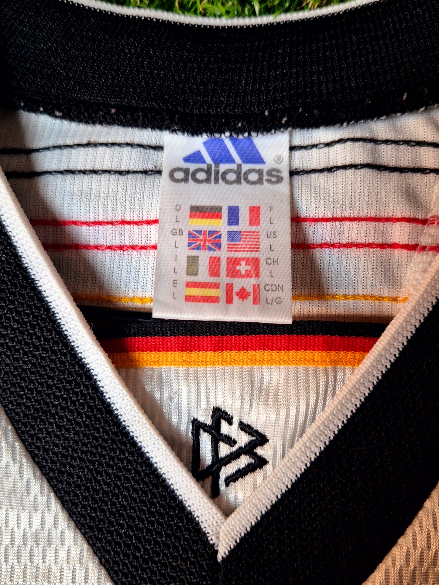 DFB - Adidas Trikot - 1998 - Heim - L