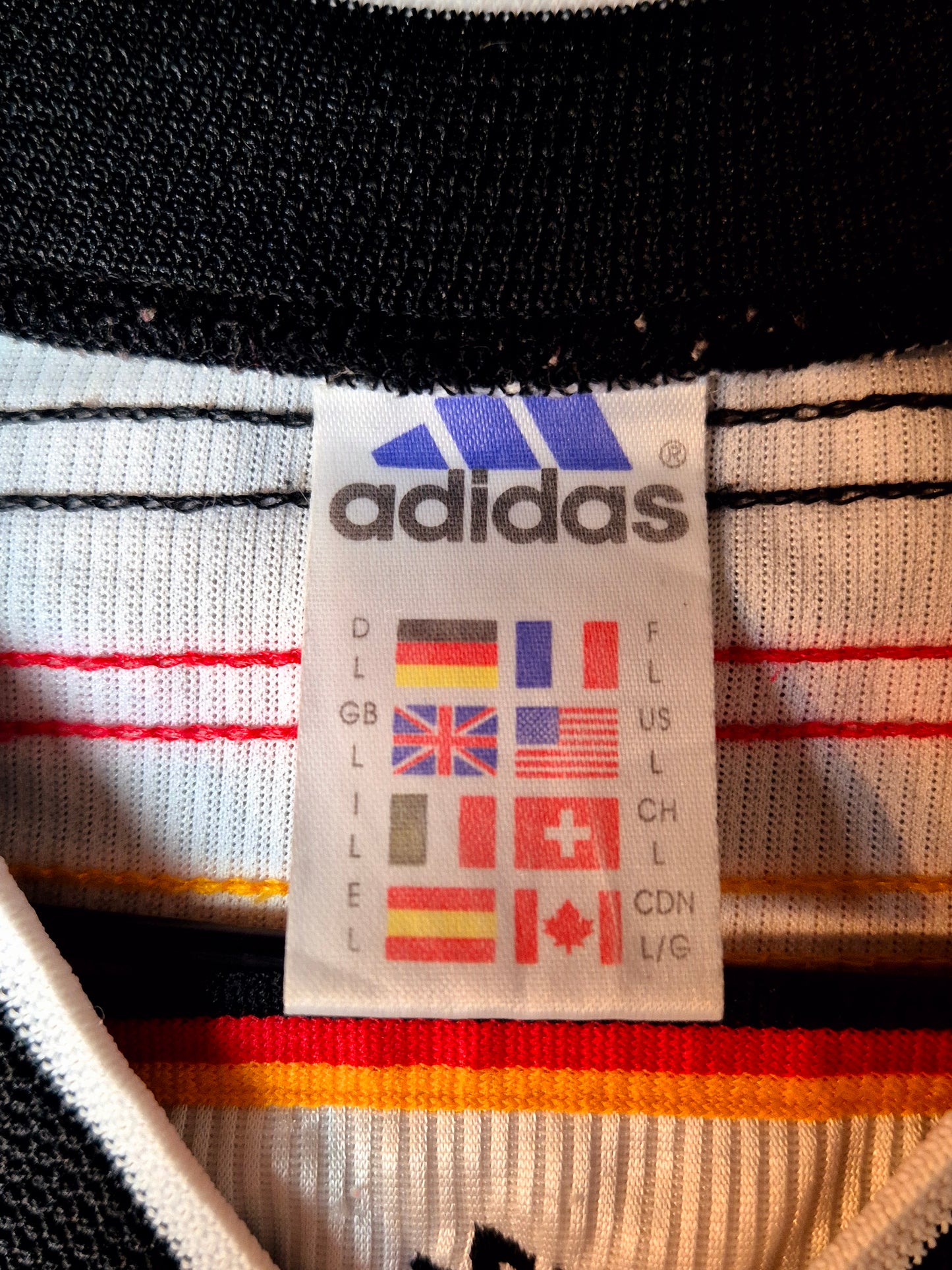 DFB - Adidas Trikot - 1998 - Heim - L