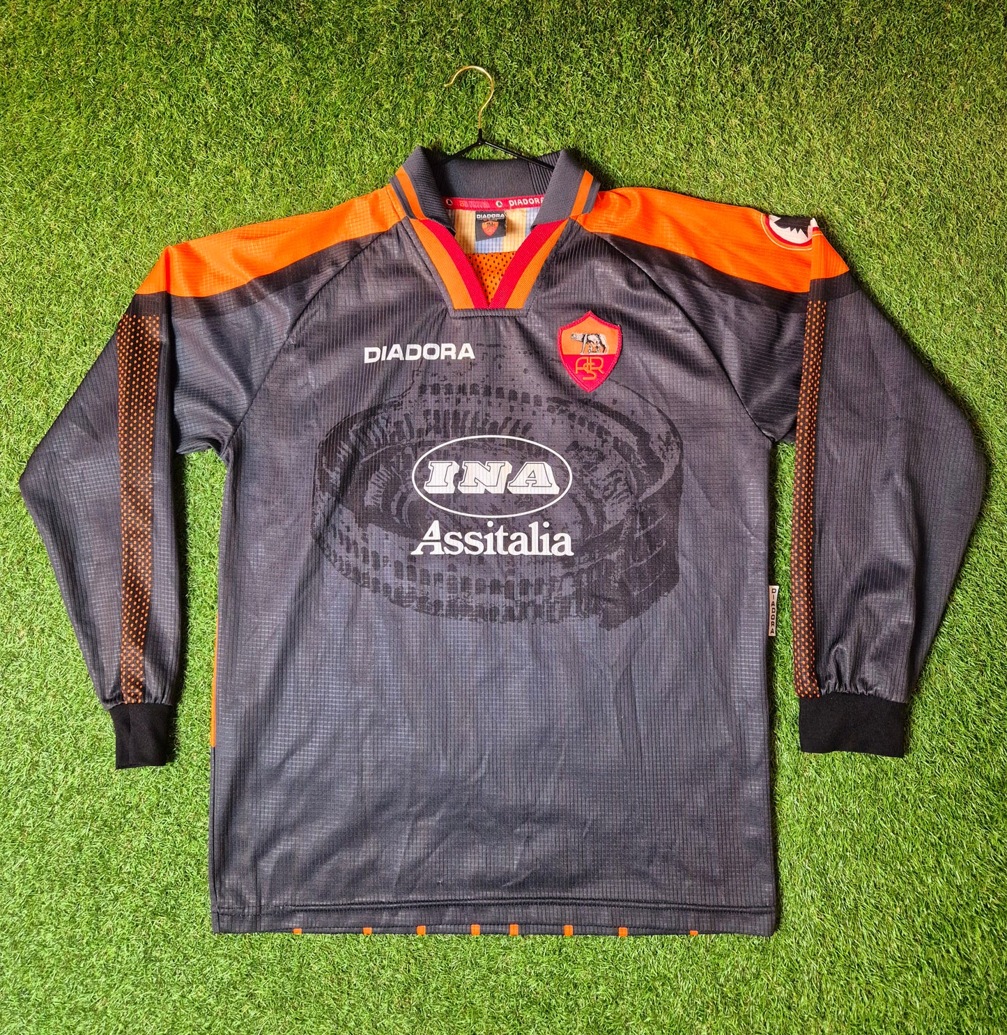 AS Roma - Trikot - 1997/1998 - Dritt Lang - L
