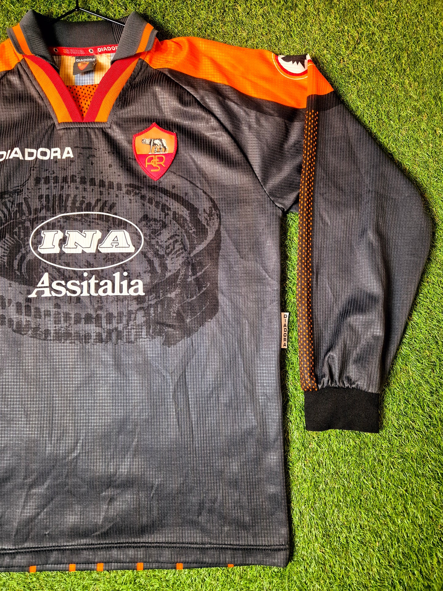 AS Roma - Trikot - 1997/1998 - Dritt Lang - L