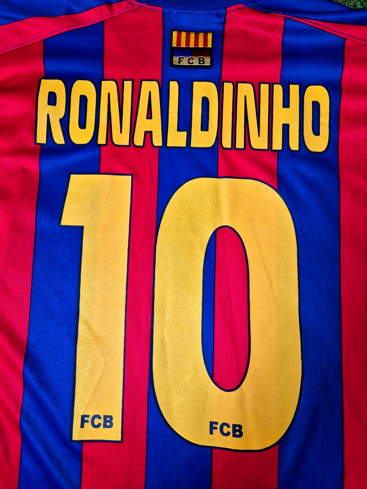 FC Barcelona - Roger´s Trikot - 2004/2005 - Ronaldinho - L