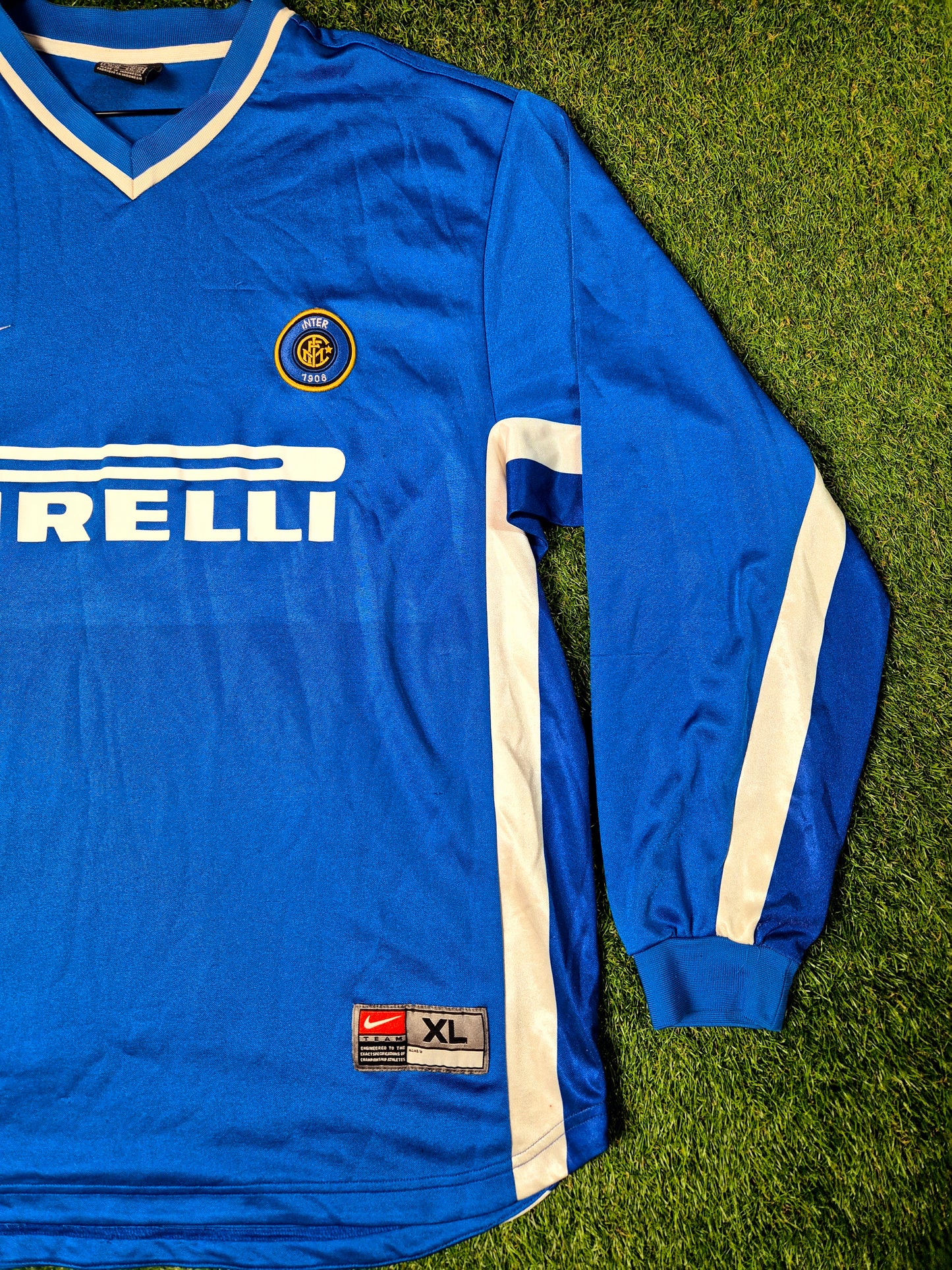 Inter Mailand - Trikot - 1999/2000 - Aufwärmshirt Lang - XL