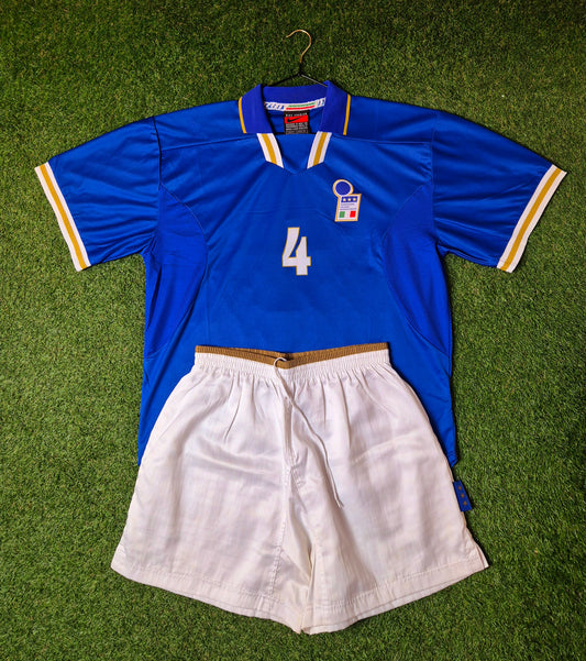 Italien - Trikot - 1996/1998 - Heim Set mit Hose - 4 - Fabio Cannavaro - L