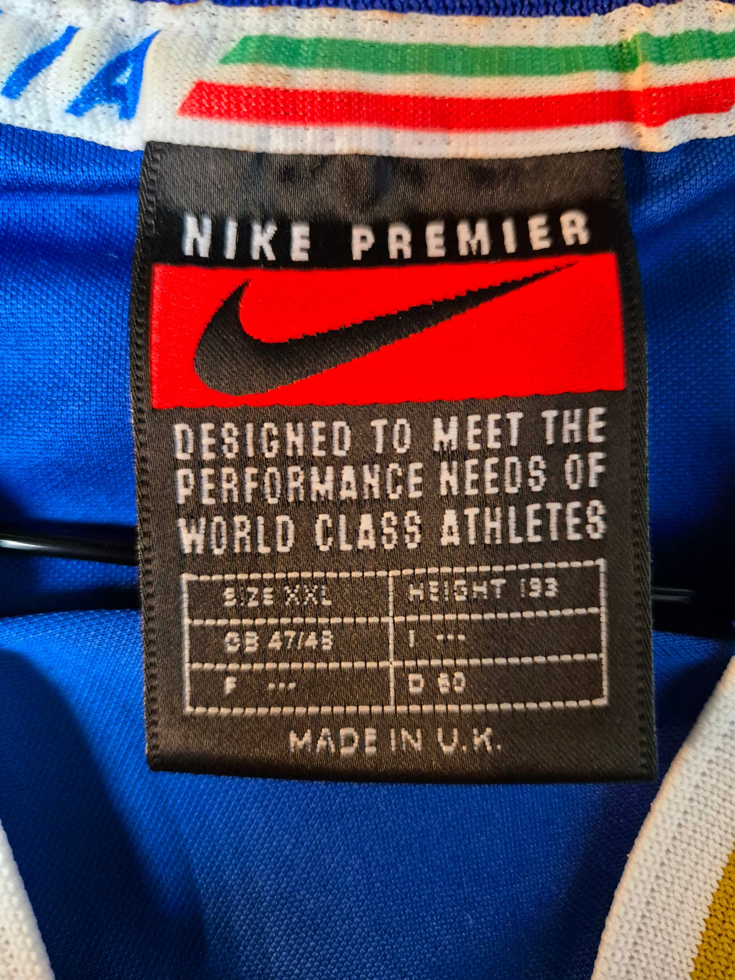 Italien - Trikot - 1996/1998 - Heim Set mit Hose - 4 - Fabio Cannavaro - L