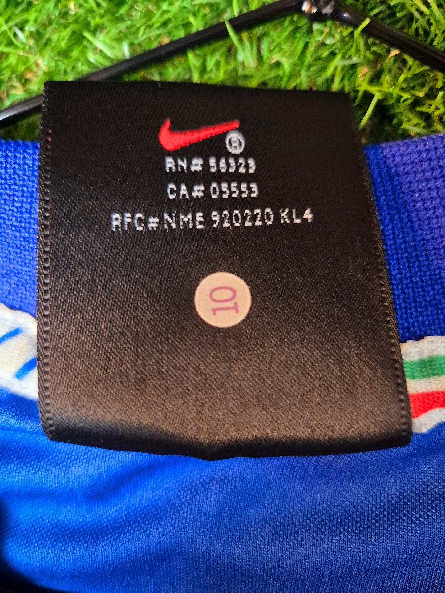 Italien - Trikot - 1996/1998 - Heim Set mit Hose - 4 - Fabio Cannavaro - L