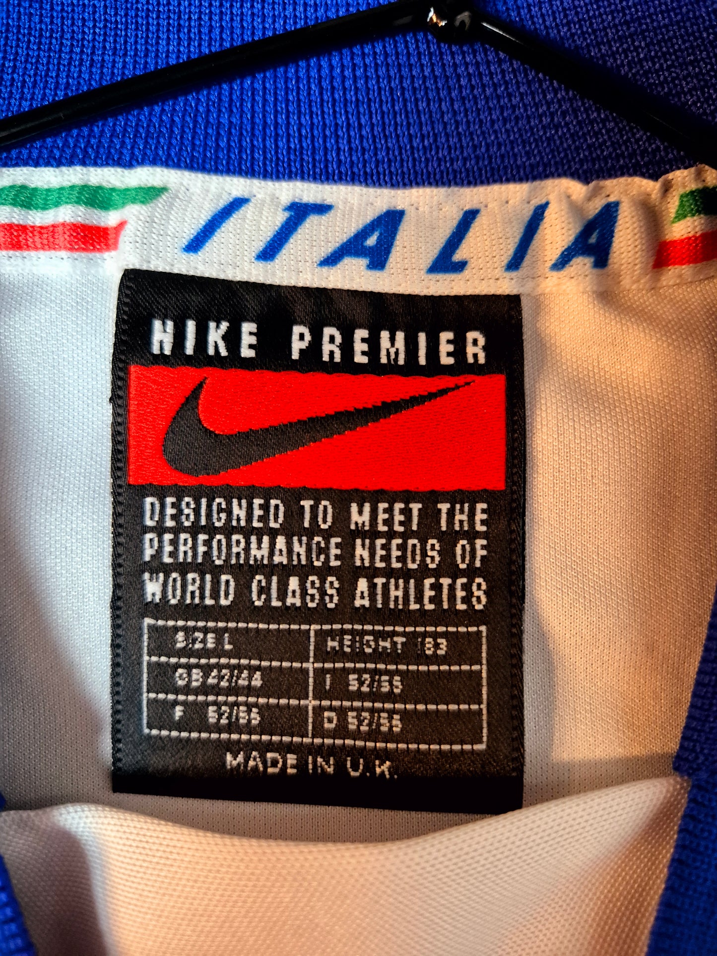 Italien - Trikot - 1996/1998 - Auswärts - 5 - Alessandro Costacurta - L