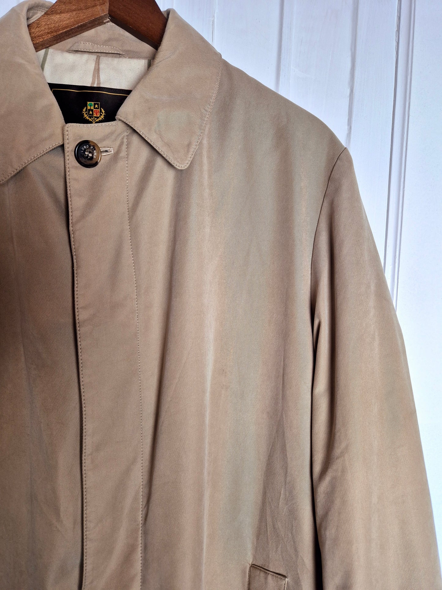 Loro Piana - Vintage Trenchcoat / Regenmantel - Beige - Gr. 50 / L