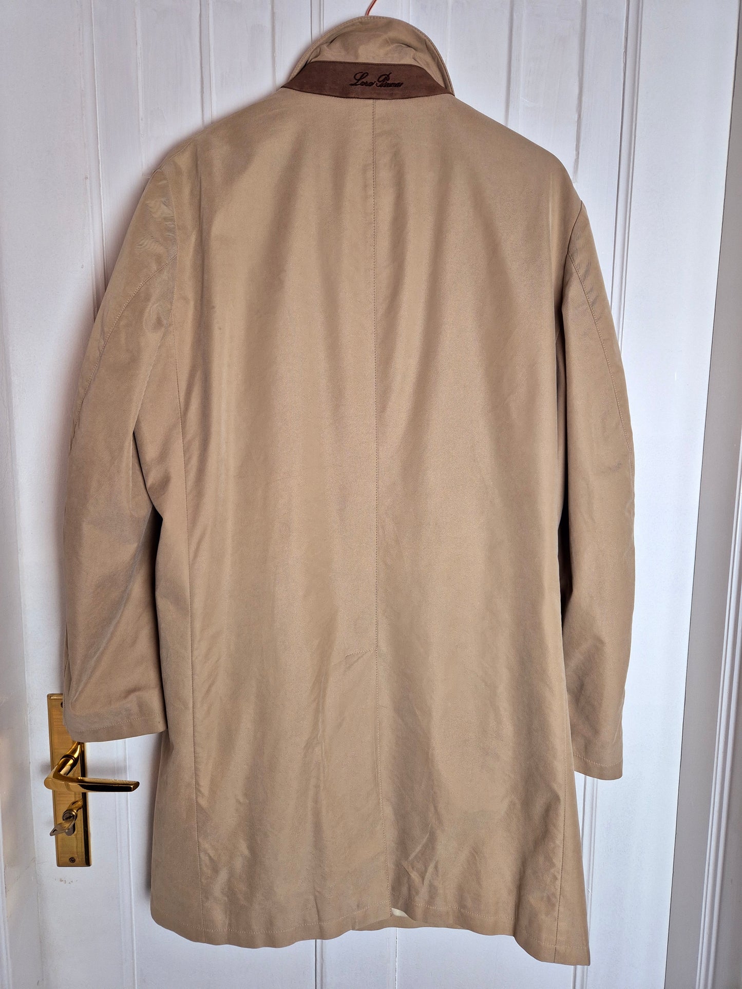 Loro Piana - Vintage Trenchcoat / Regenmantel - Beige - Gr. 50 / L
