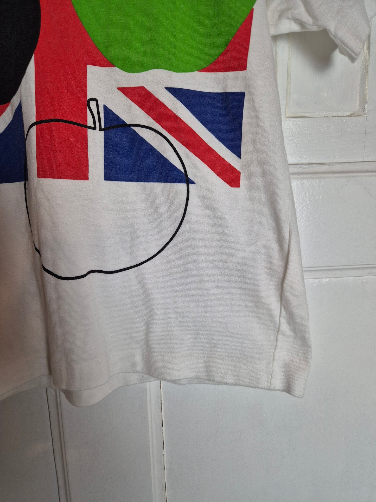 Comme des garcons - T-Shirt - Beatles - Weiß mit Print - Damen - XXS