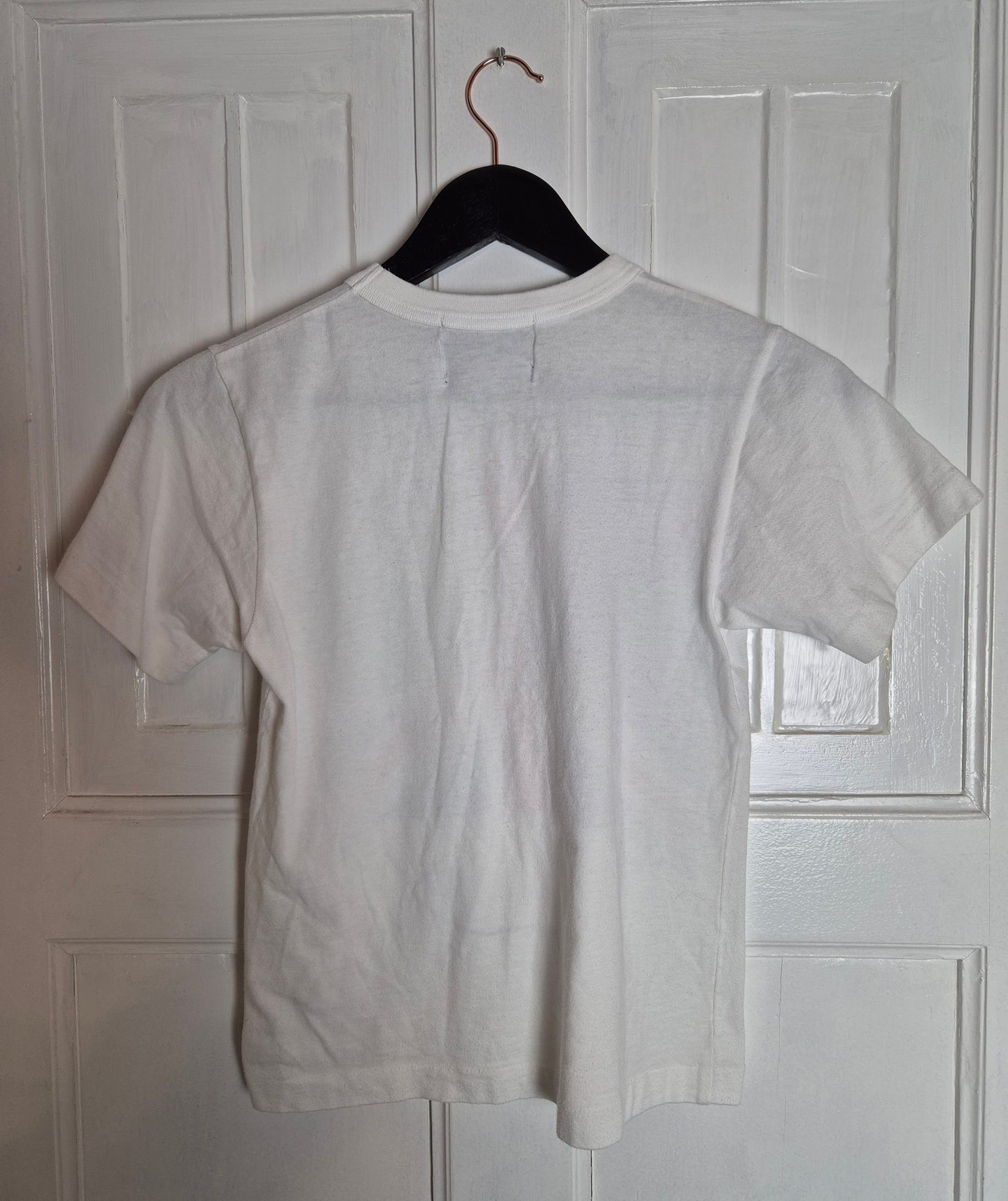 Comme des garcons - T-Shirt - Beatles - Weiß mit Print - Damen - XXS