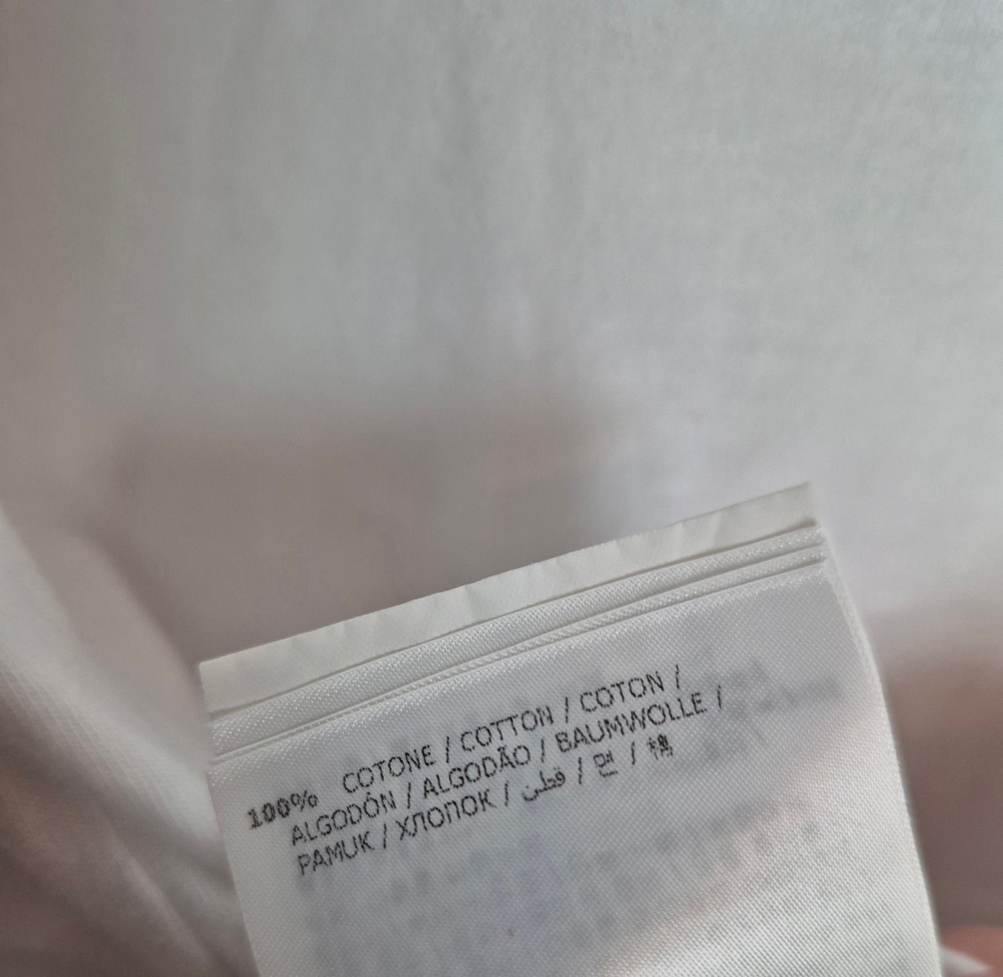 Moncler - T-Shirt - Weiß mit Logo - M/L