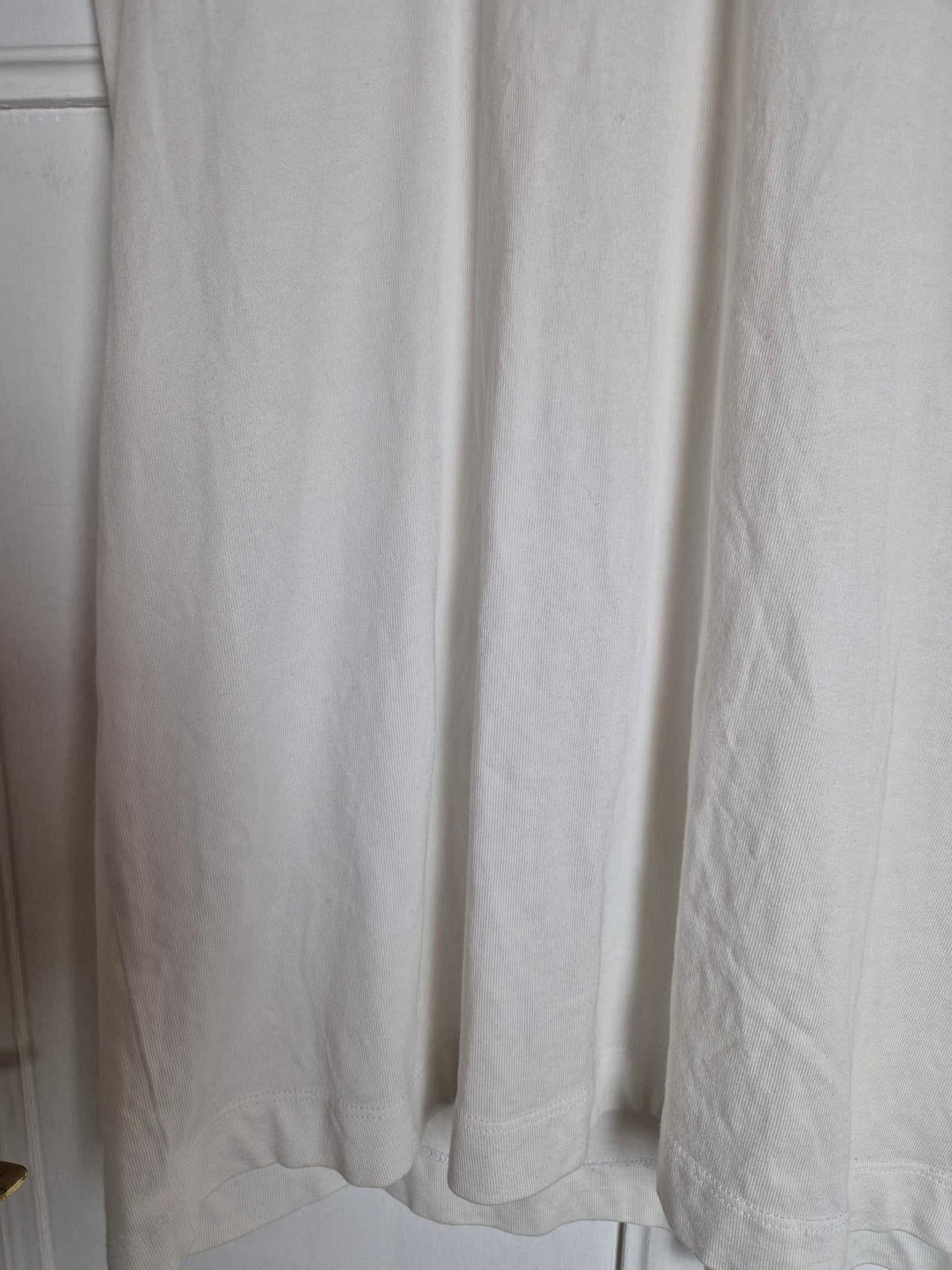 Moncler - T-Shirt - Weiß mit Print und Stick - Herren - XL