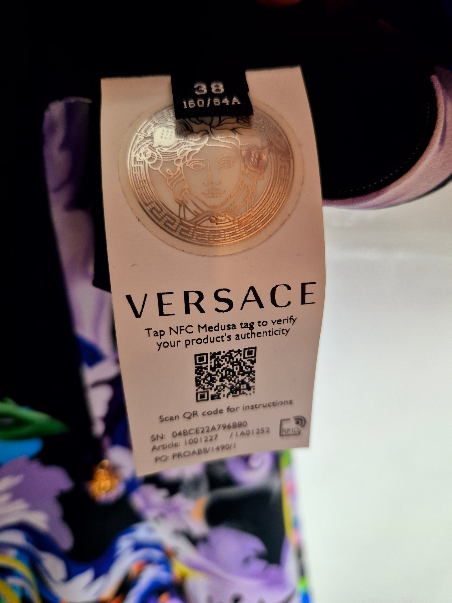 Versace - Kleid - Bunt - Damen - Neu mit Etikett - 38