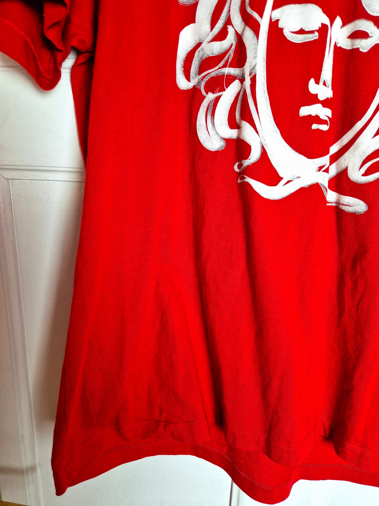 Versace - Medusa T-Shirt - Rot - Herren - XL/XXL