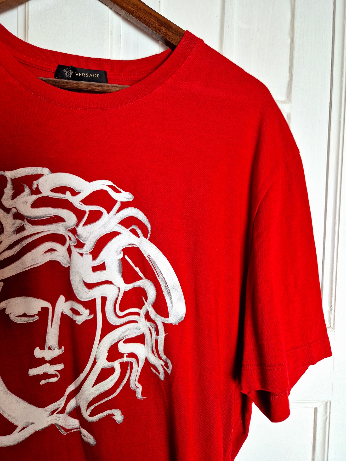 Versace - Medusa T-Shirt - Rot - Herren - XL/XXL