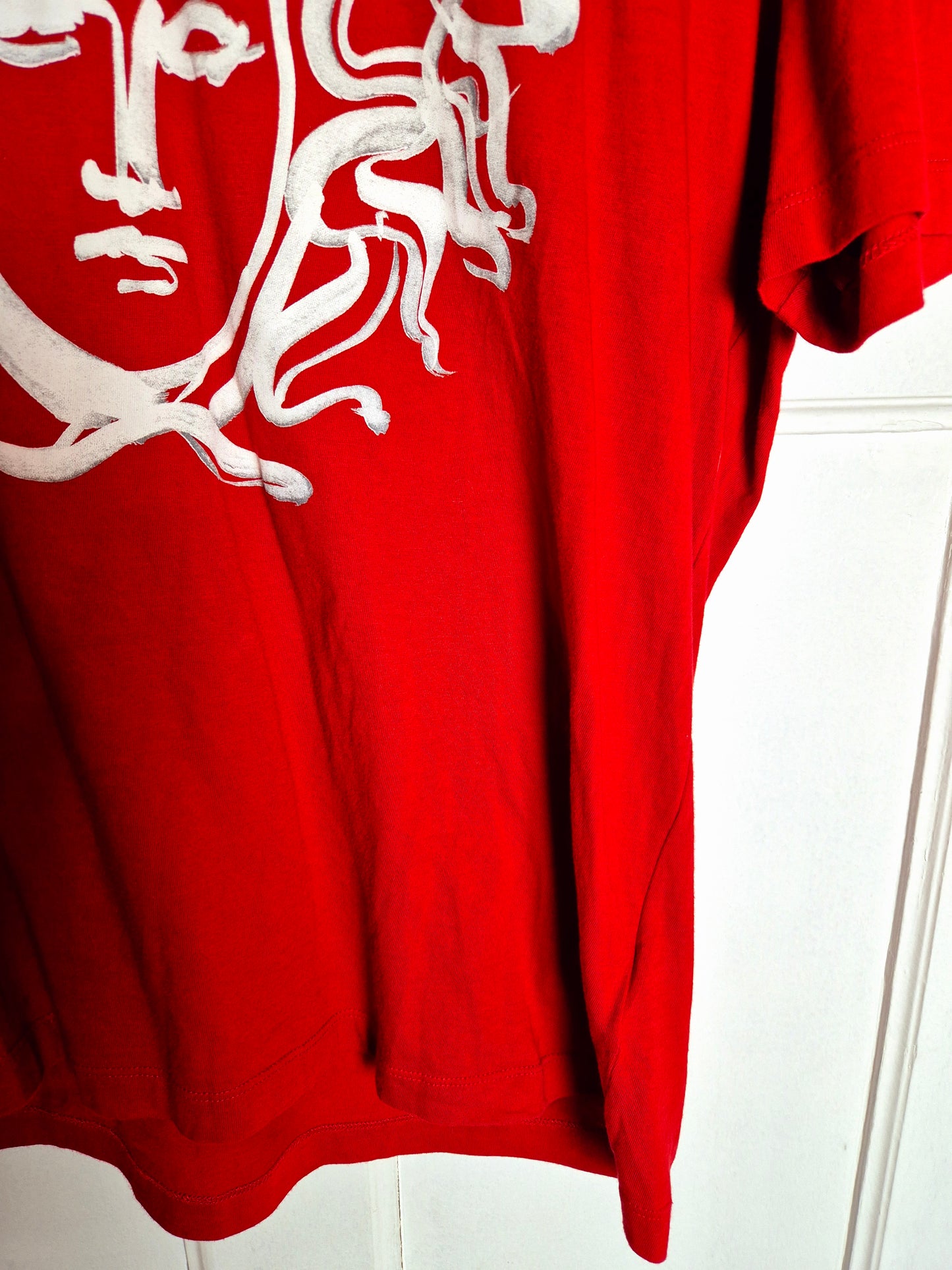 Versace - Medusa T-Shirt - Rot - Herren - XL/XXL