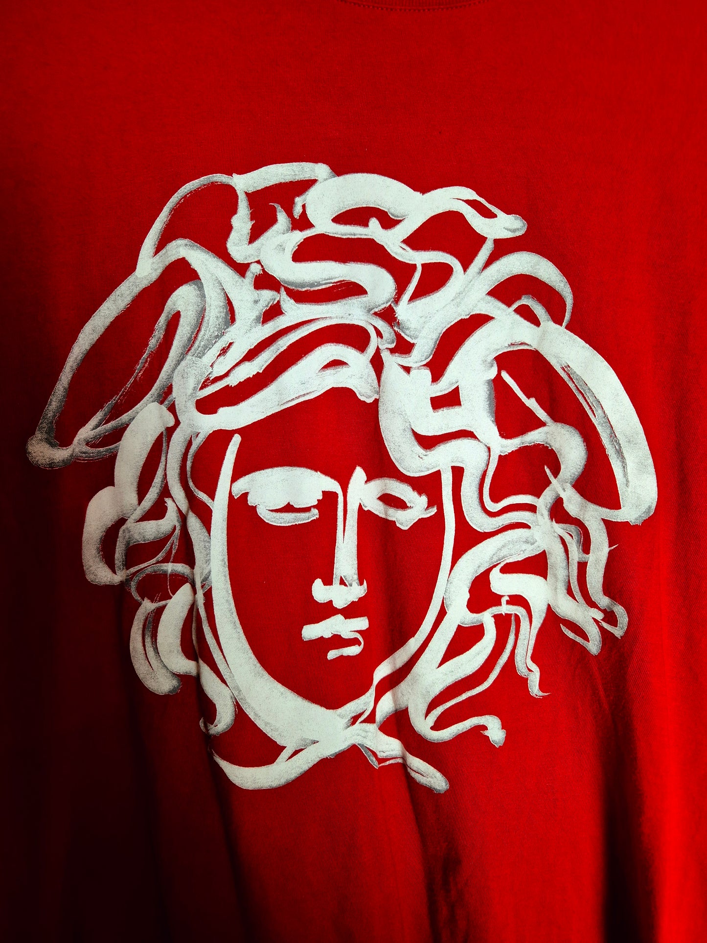 Versace - Medusa T-Shirt - Rot - Herren - XL/XXL