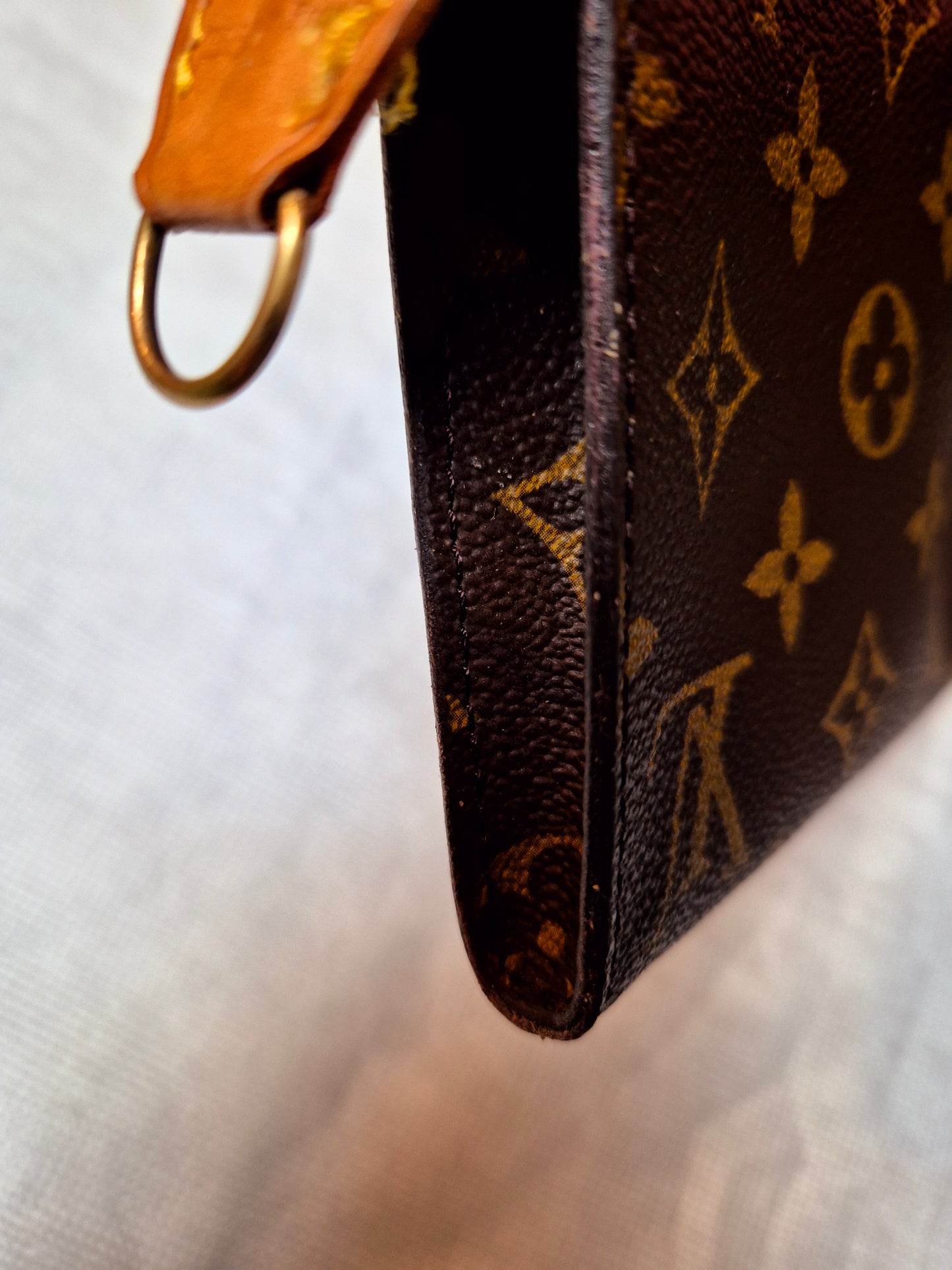 Original/Auth Louis Vuitton - Tasche Bucket Pouch - Klassisch - Monogramm