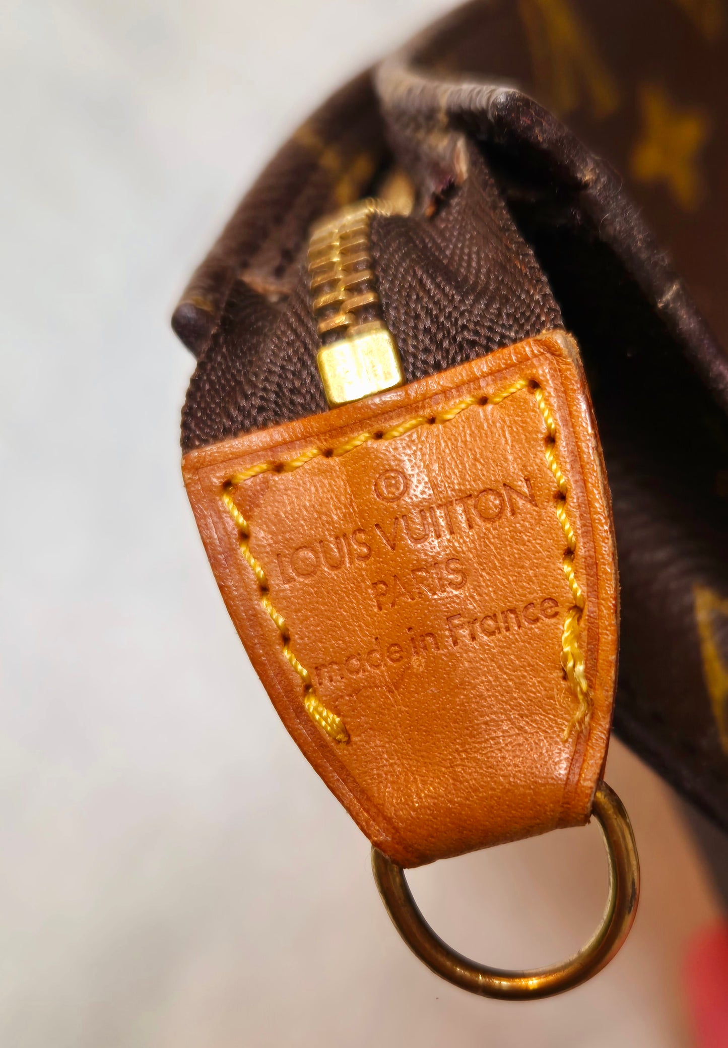 Original/Auth Louis Vuitton - Tasche Bucket Pouch - Klassisch - Monogramm