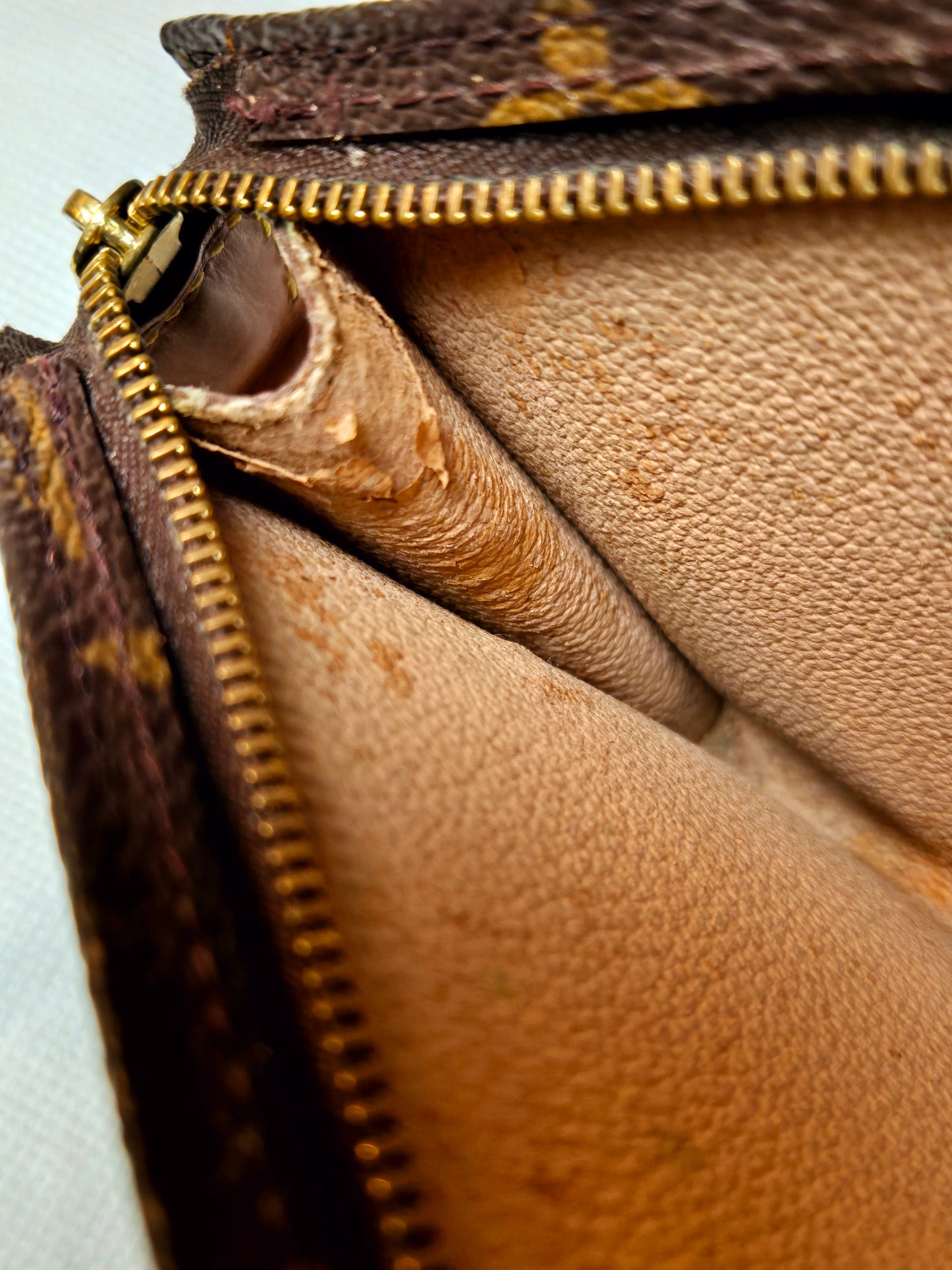 Original/Auth Louis Vuitton - Tasche Bucket Pouch - Klassisch - Monogramm