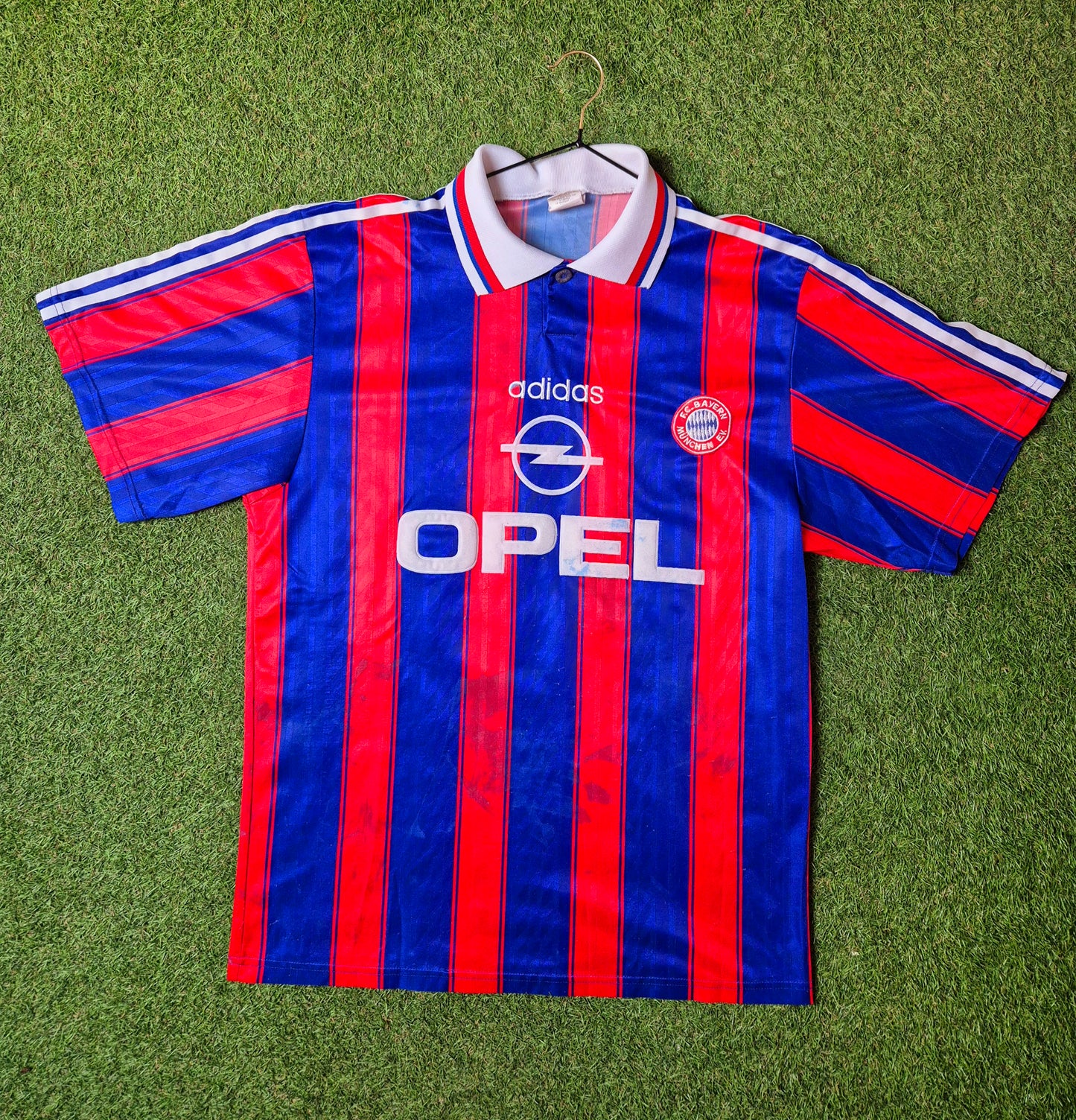 FC Bayern München - Trikot - 1995/1997 - Heim - Klinsmann - M