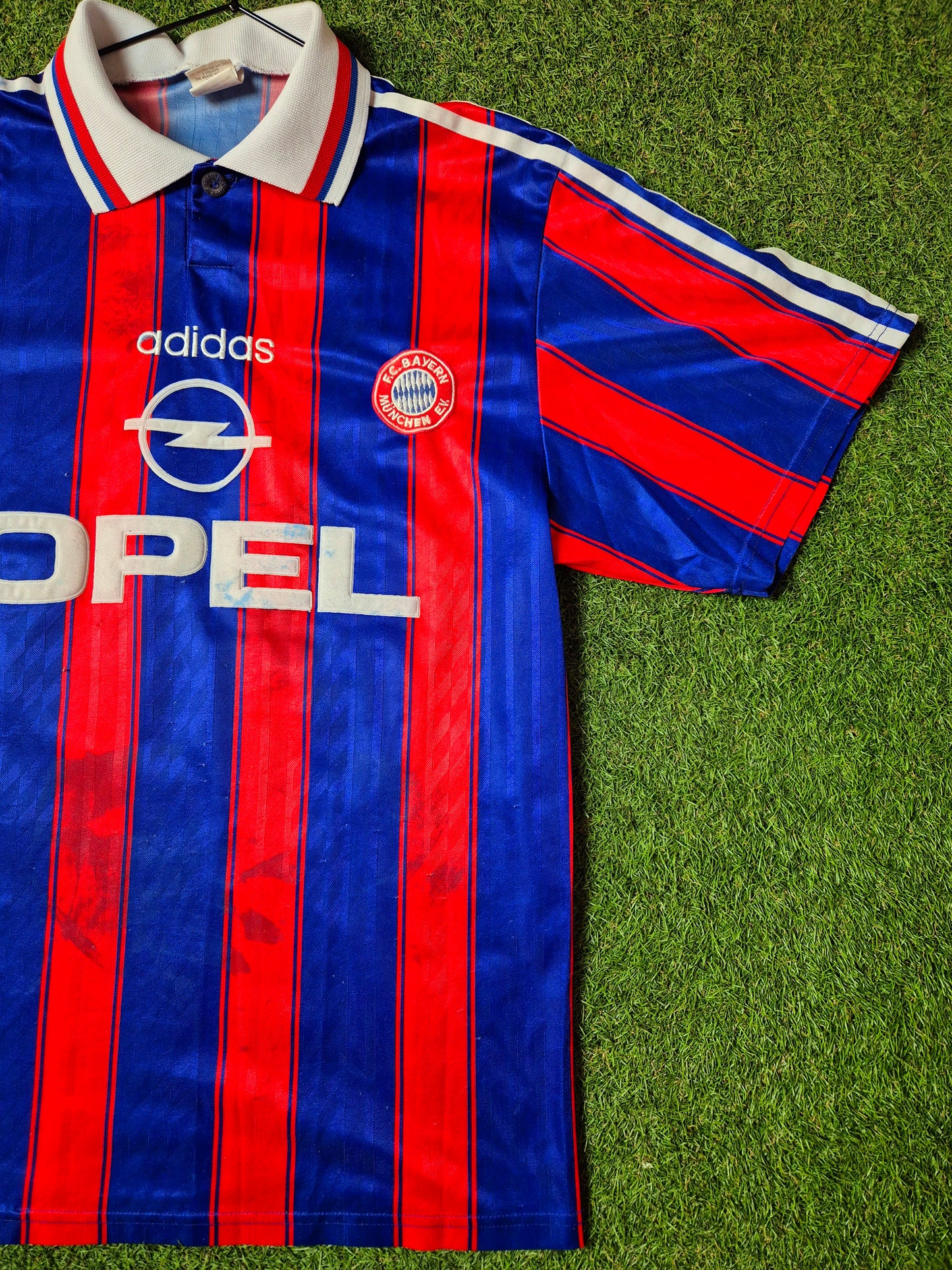 FC Bayern München - Trikot - 1995/1997 - Heim - Klinsmann - M