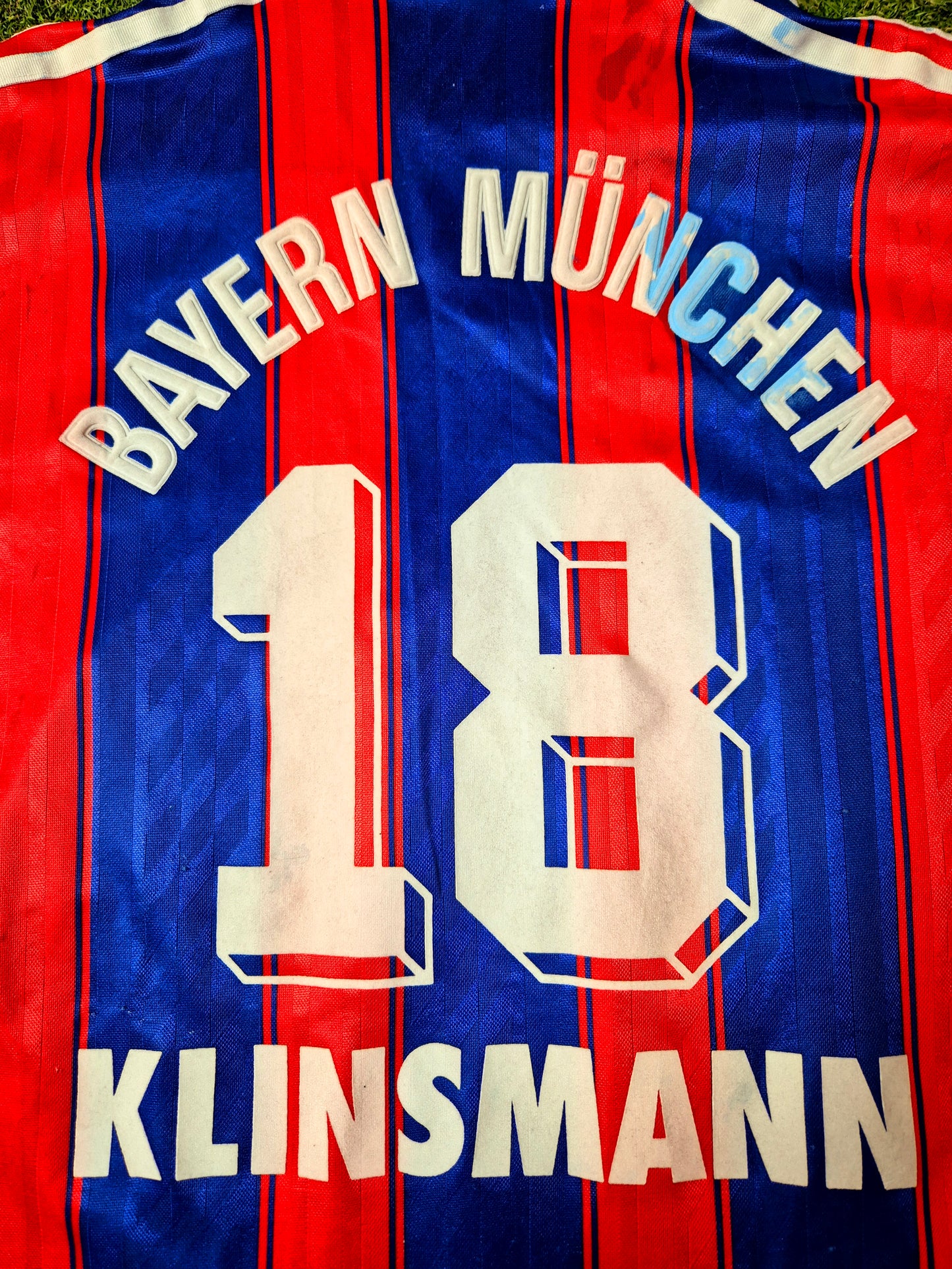 FC Bayern München - Trikot - 1995/1997 - Heim - Klinsmann - M