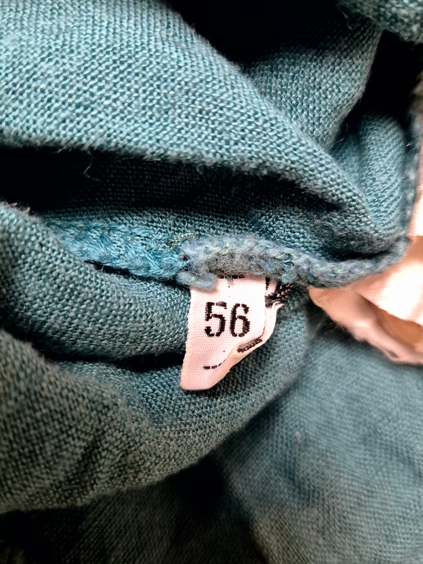 Original/Auth Carlo Colucci - Vintage Pullover - Bunt mit Gemüse Muster - L/XL (56)