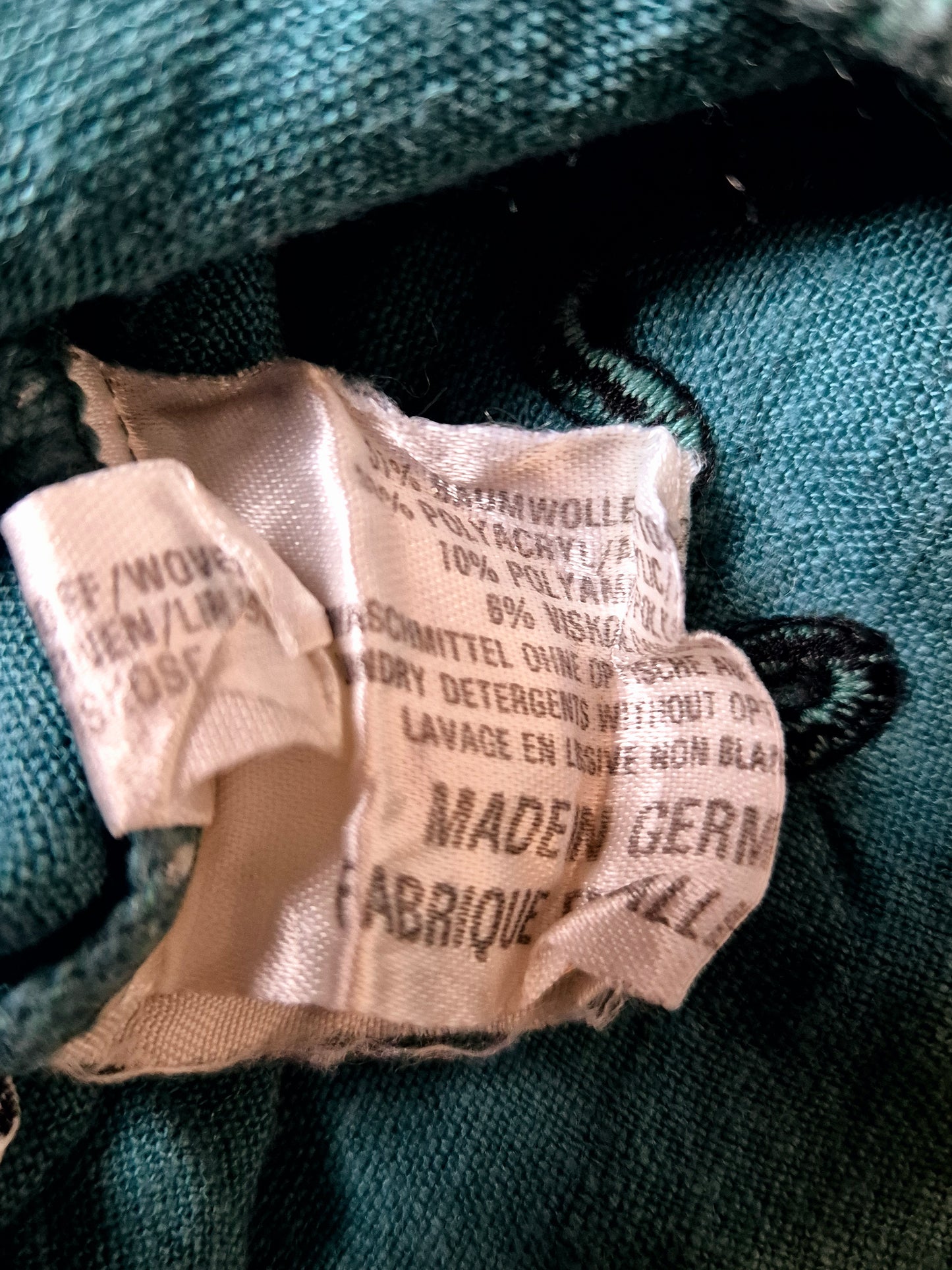 Original/Auth Carlo Colucci - Vintage Pullover - Bunt mit Gemüse Muster - L/XL (56)