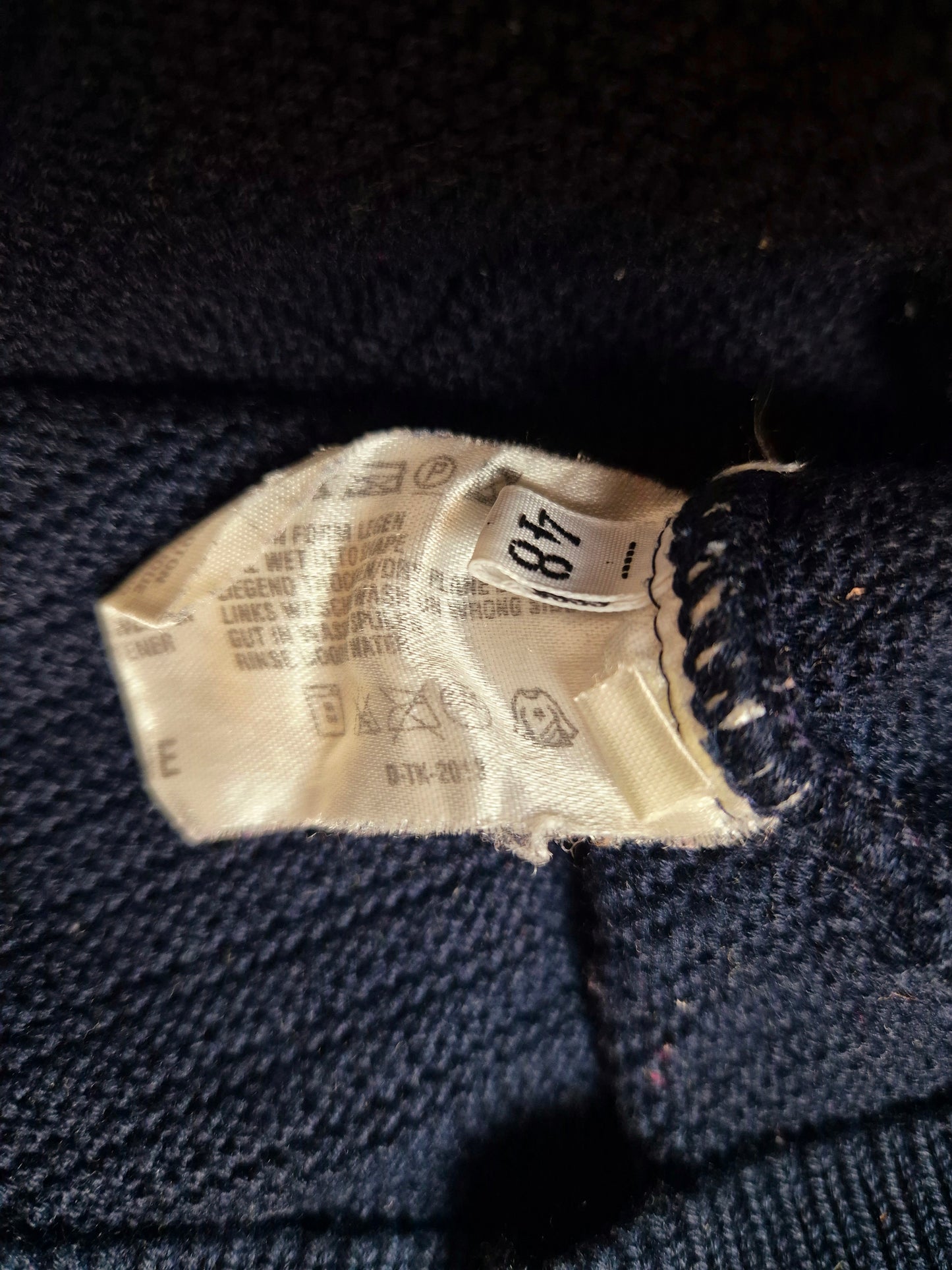 Original/Auth Carlo Colucci - Vintage Pullover - Bunt mit Regenbogen Muster - S/M (48)