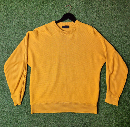 Original/Auth Carlo Colucci - Vintage Pullover - Gelb - M/L (52)