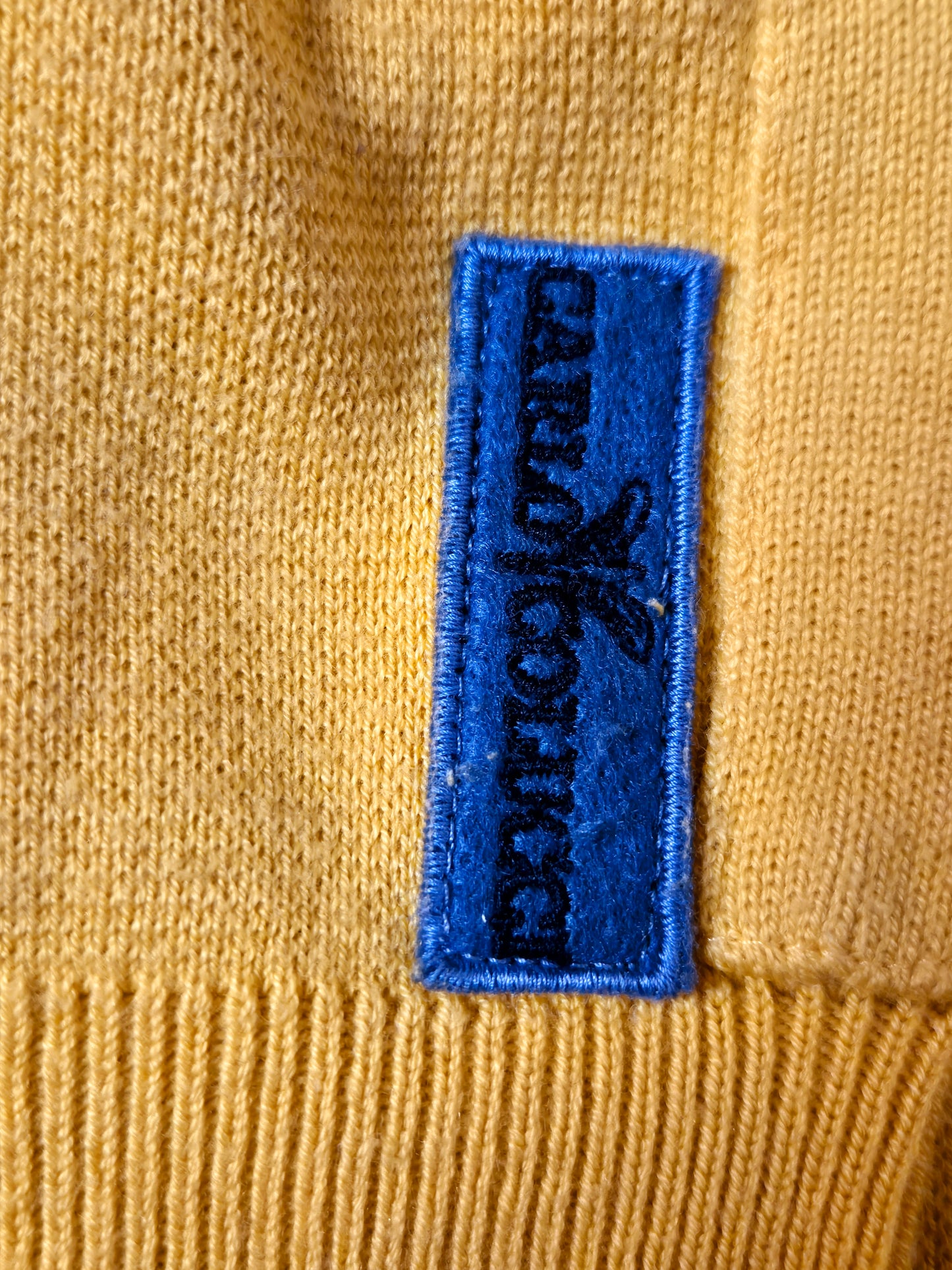 Original/Auth Carlo Colucci - Vintage Pullover - Gelb - M/L (52)