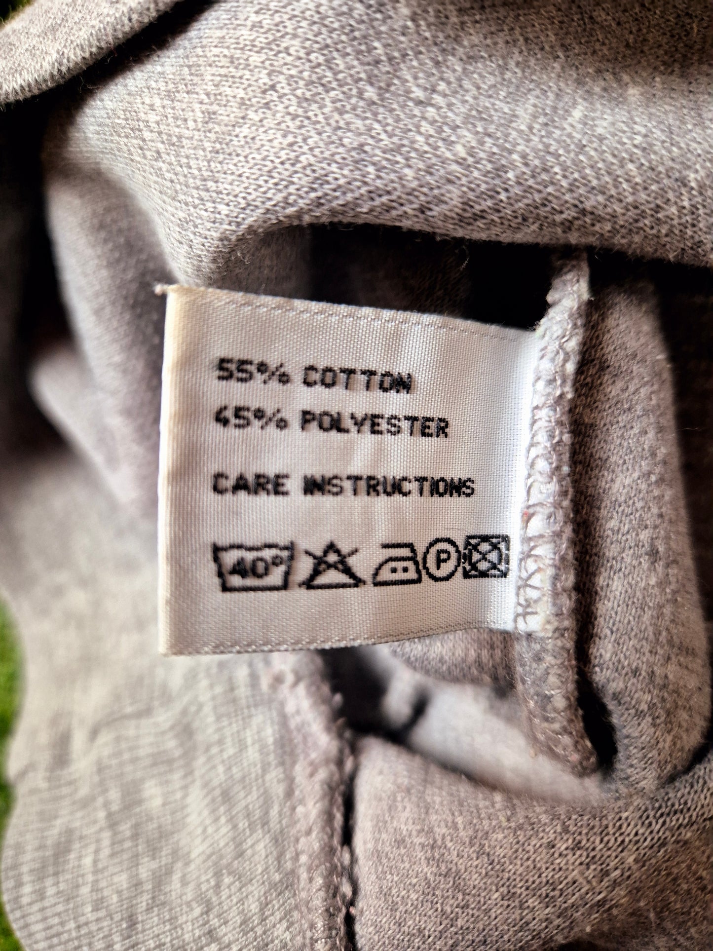 Original/Auth YSL - Vintage 90er Pullover - Grau - M