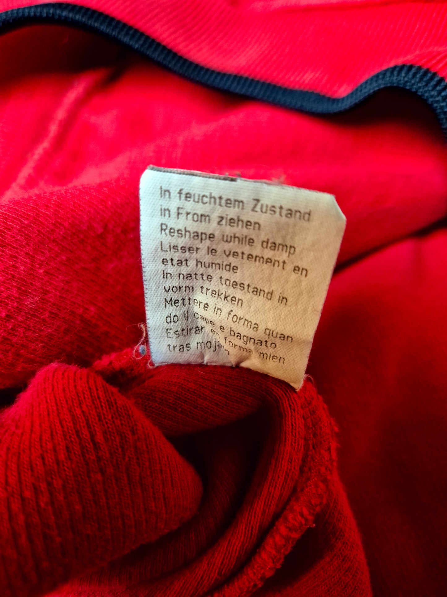 Original/Auth YSL - Vintage 90er Pullover - Rot mit Polokragen - M