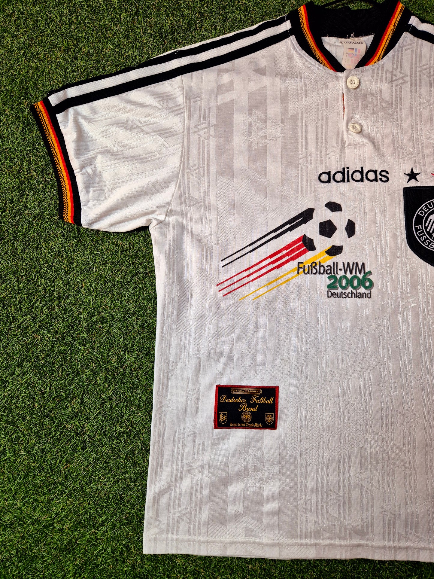 DFB - Adidas Trikot - EM 1996 - Heim - S
