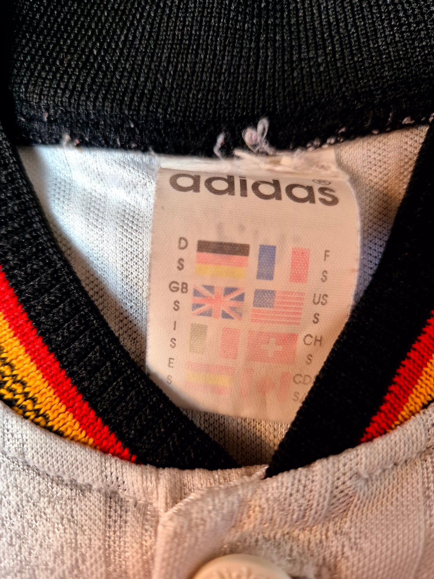 DFB - Adidas Trikot - EM 1996 - Heim - S
