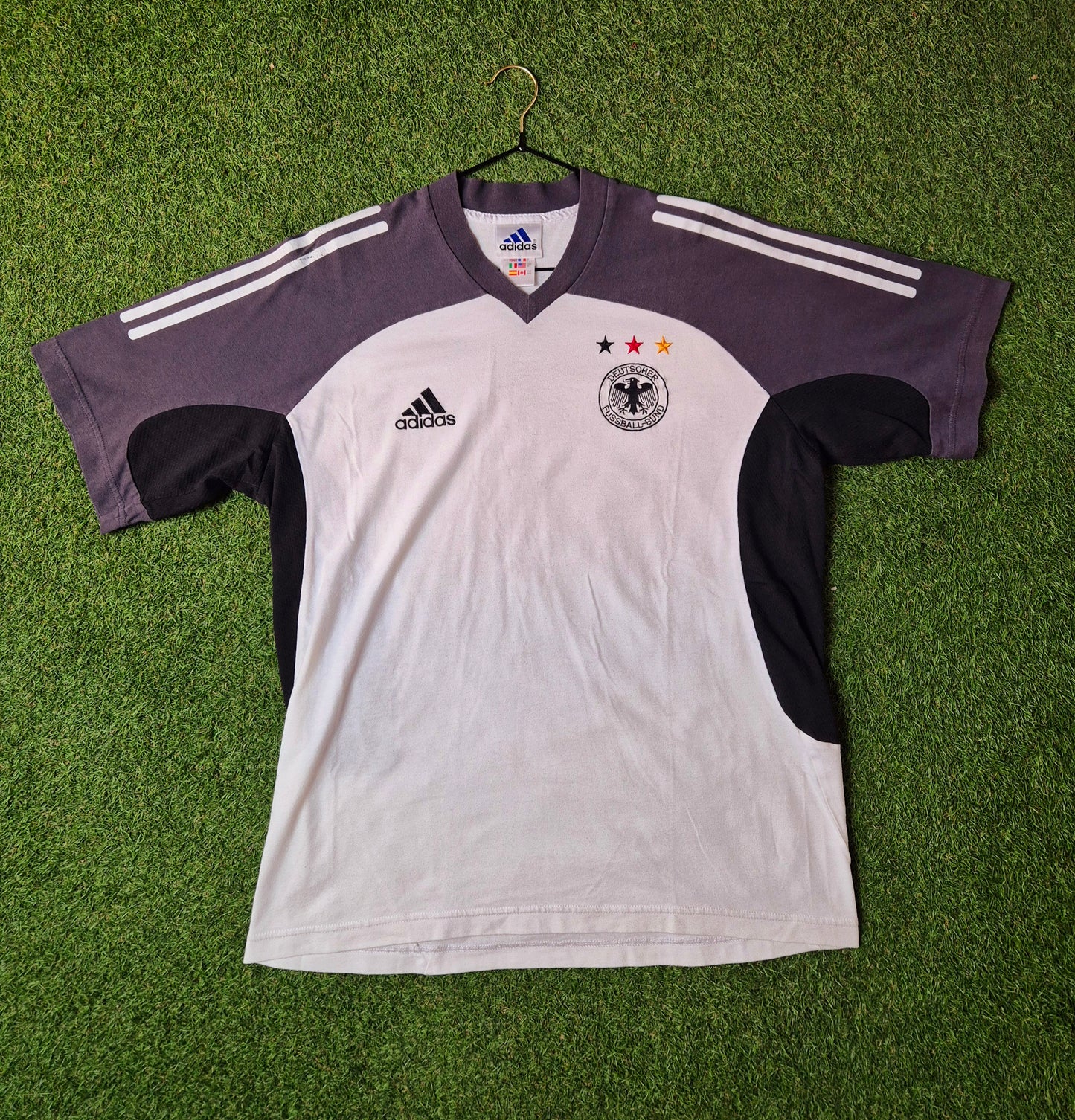 DFB - Adidas Trainingsshirt - WM 2002 - M (D5)