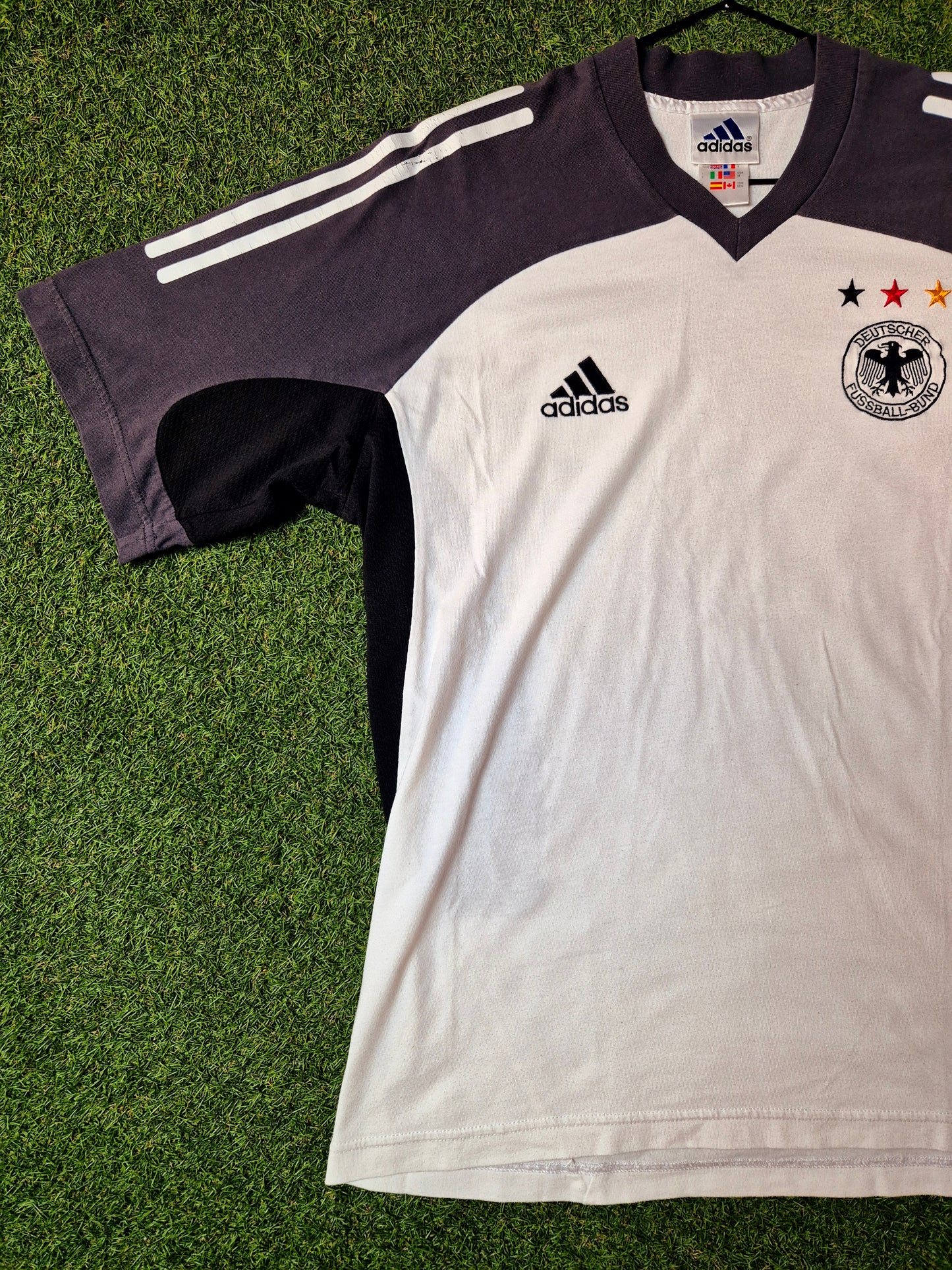 DFB - Adidas Trainingsshirt - WM 2002 - M (D5)
