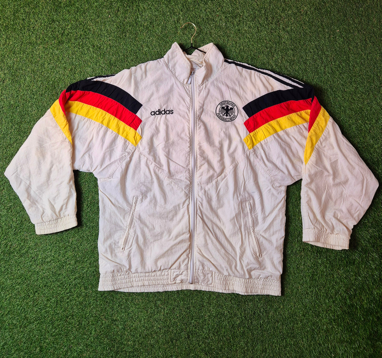 DFB - Adidas Trainingsjacke - EM 1992 - M/L (D6)