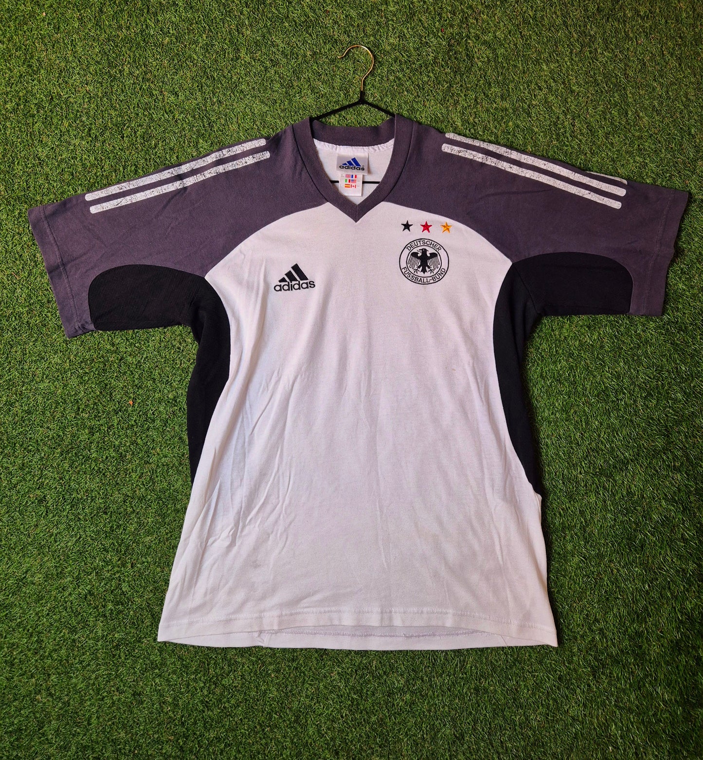 DFB - Adidas Trainingsshirt - WM 2002 - L (D6)