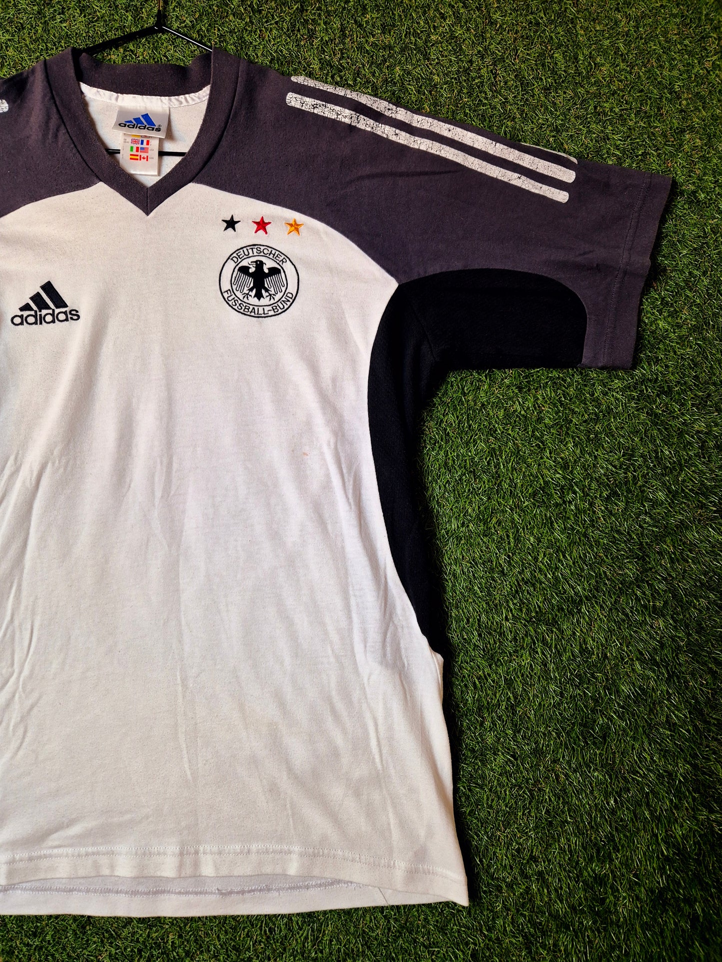 DFB - Adidas Trainingsshirt - WM 2002 - L (D6)