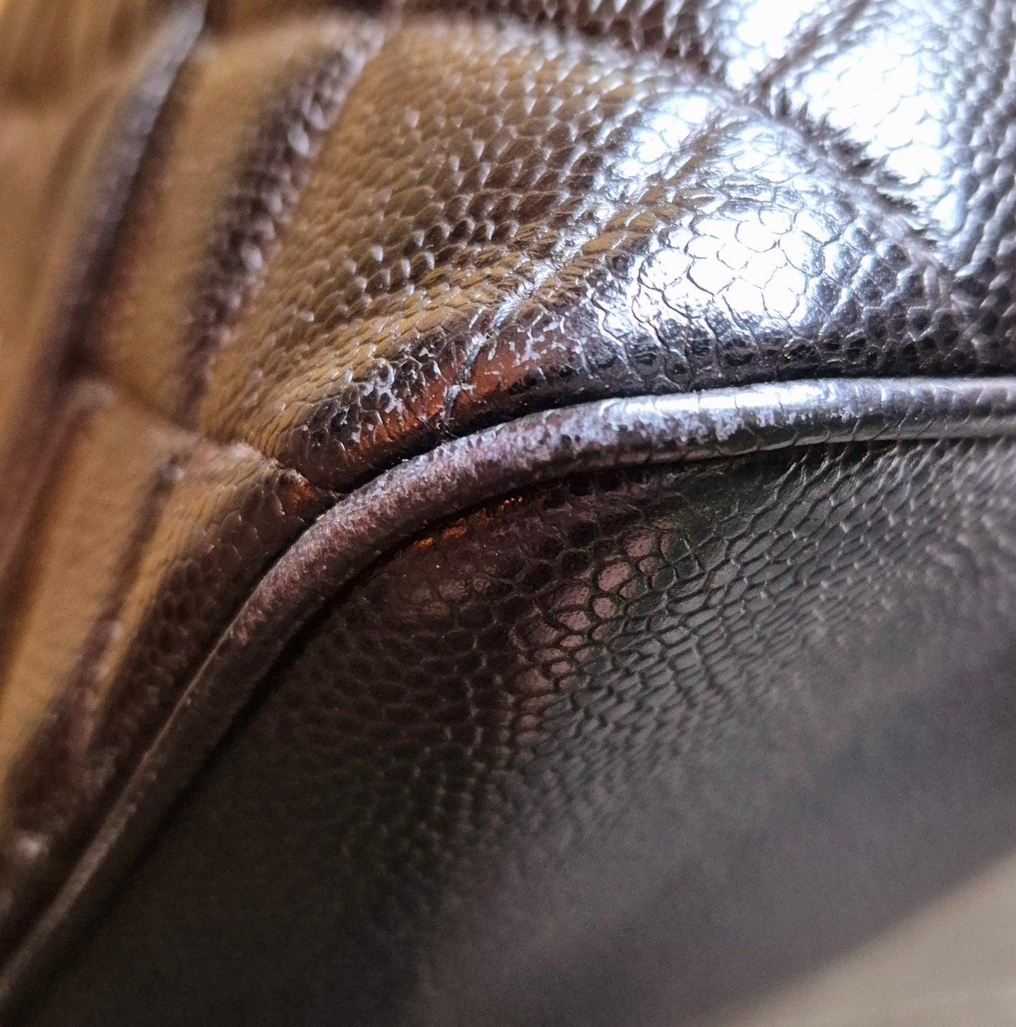 Original/Auth Chanel - Chanel - Medallion Tote - Klassisch - Kaviarleder Schwarz