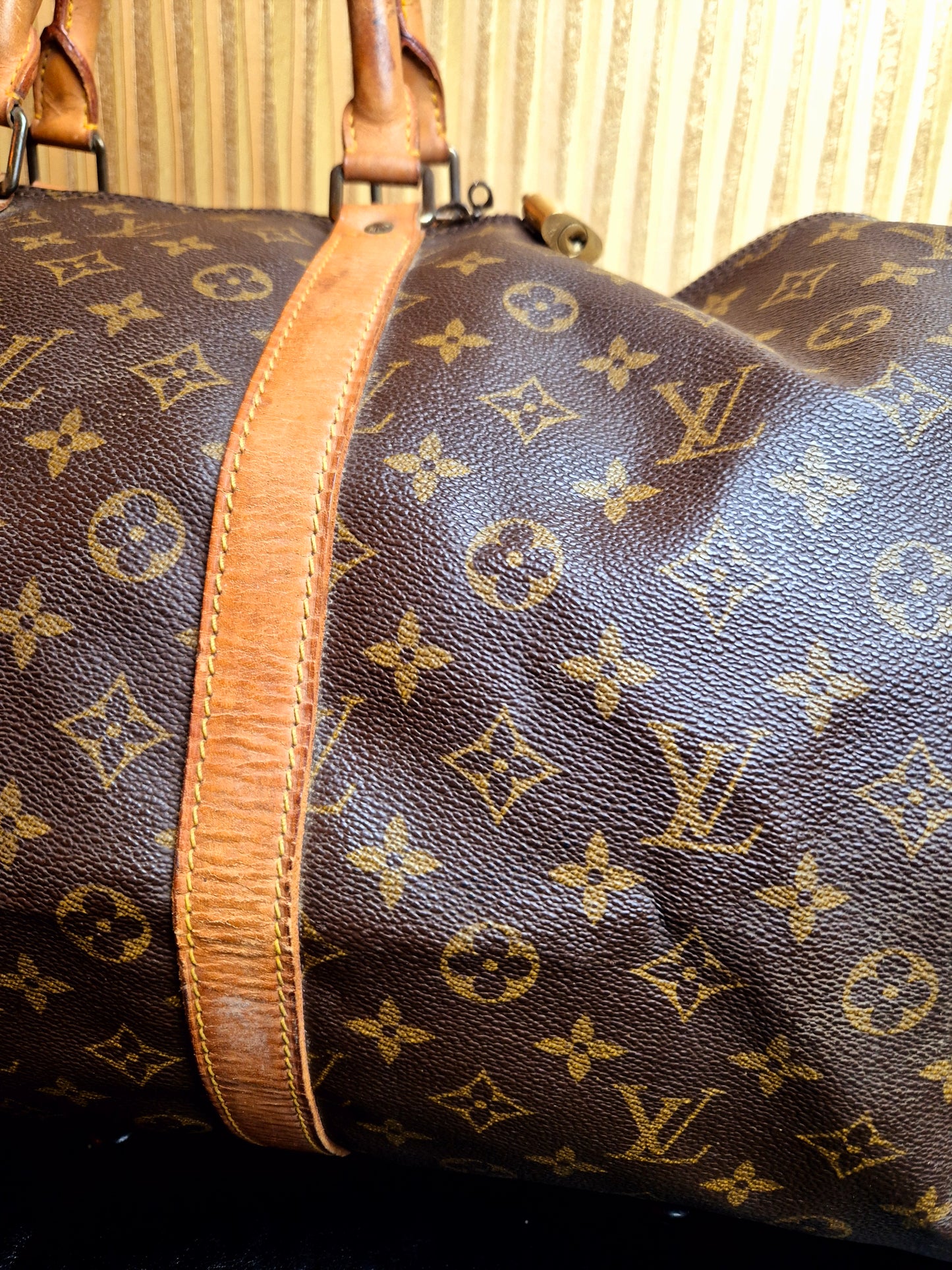 Original/Auth Louis Vuitton - Keepall 55 - Klassisch - Monogramm