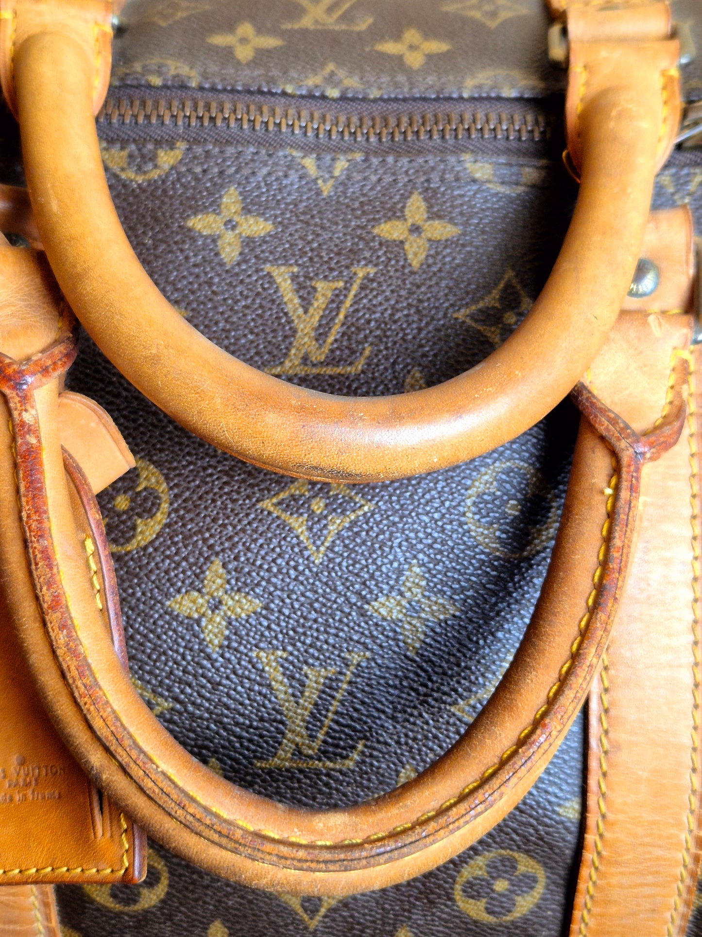 Original/Auth Louis Vuitton - Keepall 55 - Klassisch - Monogramm