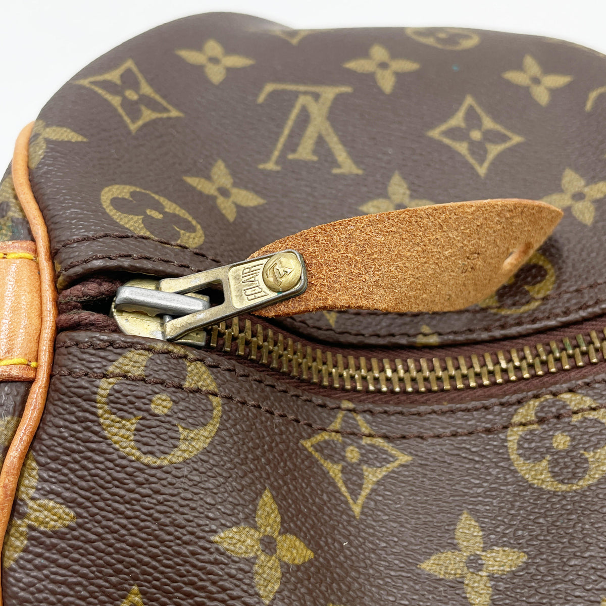 Original/Auth Louis Vuitton - Keepall Bandouliere 50 mit Gurt - Monogramm Canvas
